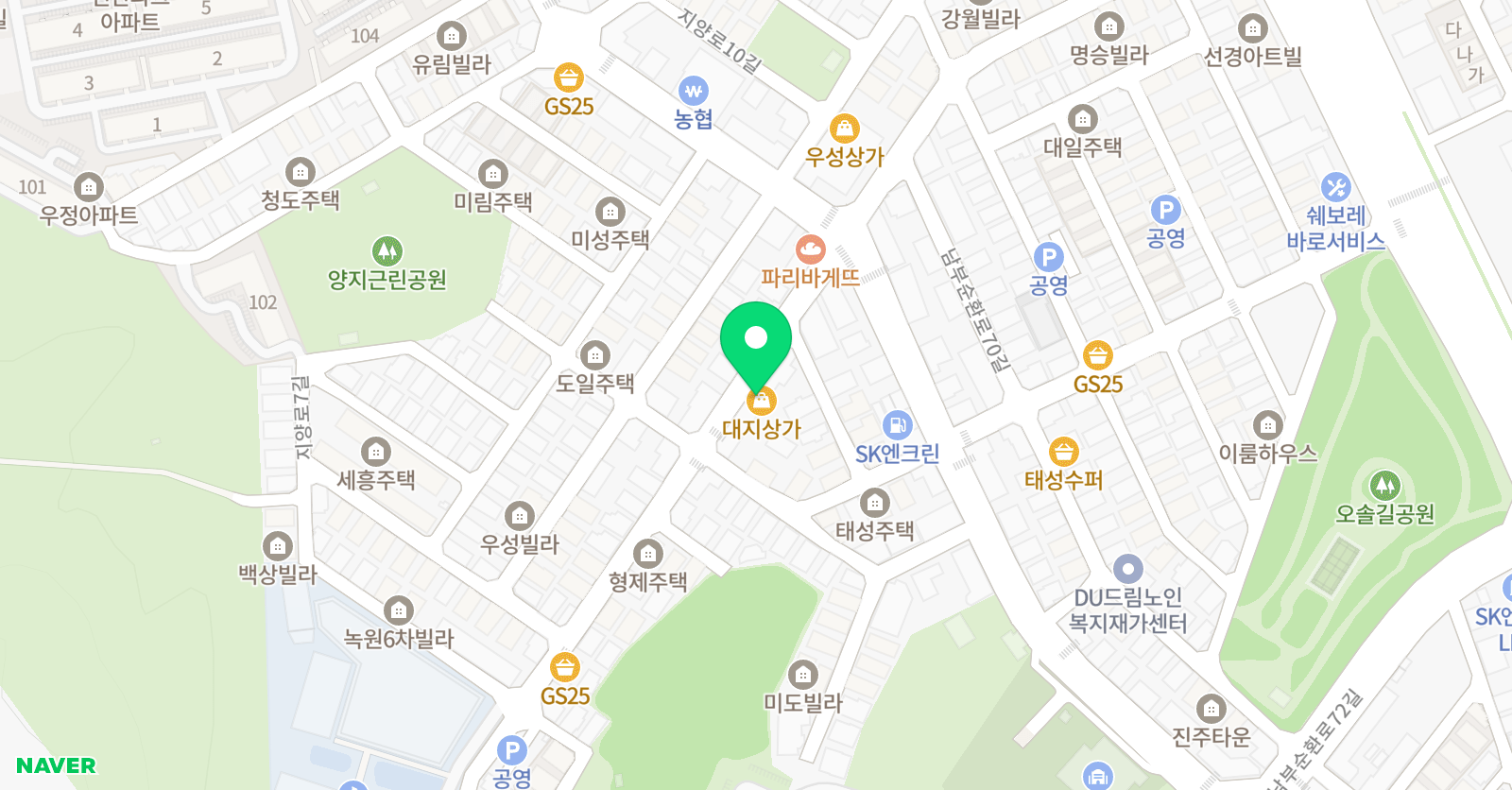 아이캔두잇 학원 위치