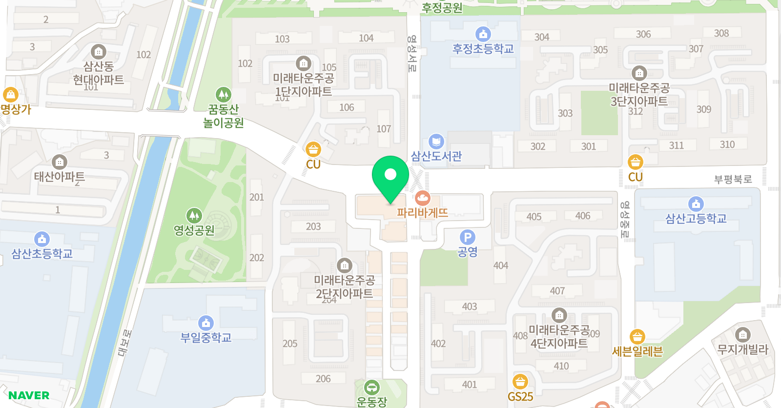 하이멘토 수학학원 위치