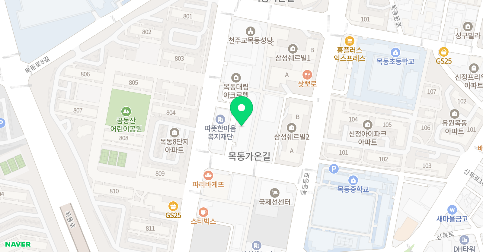 프라미스 어학원 SKY캠퍼스 위치