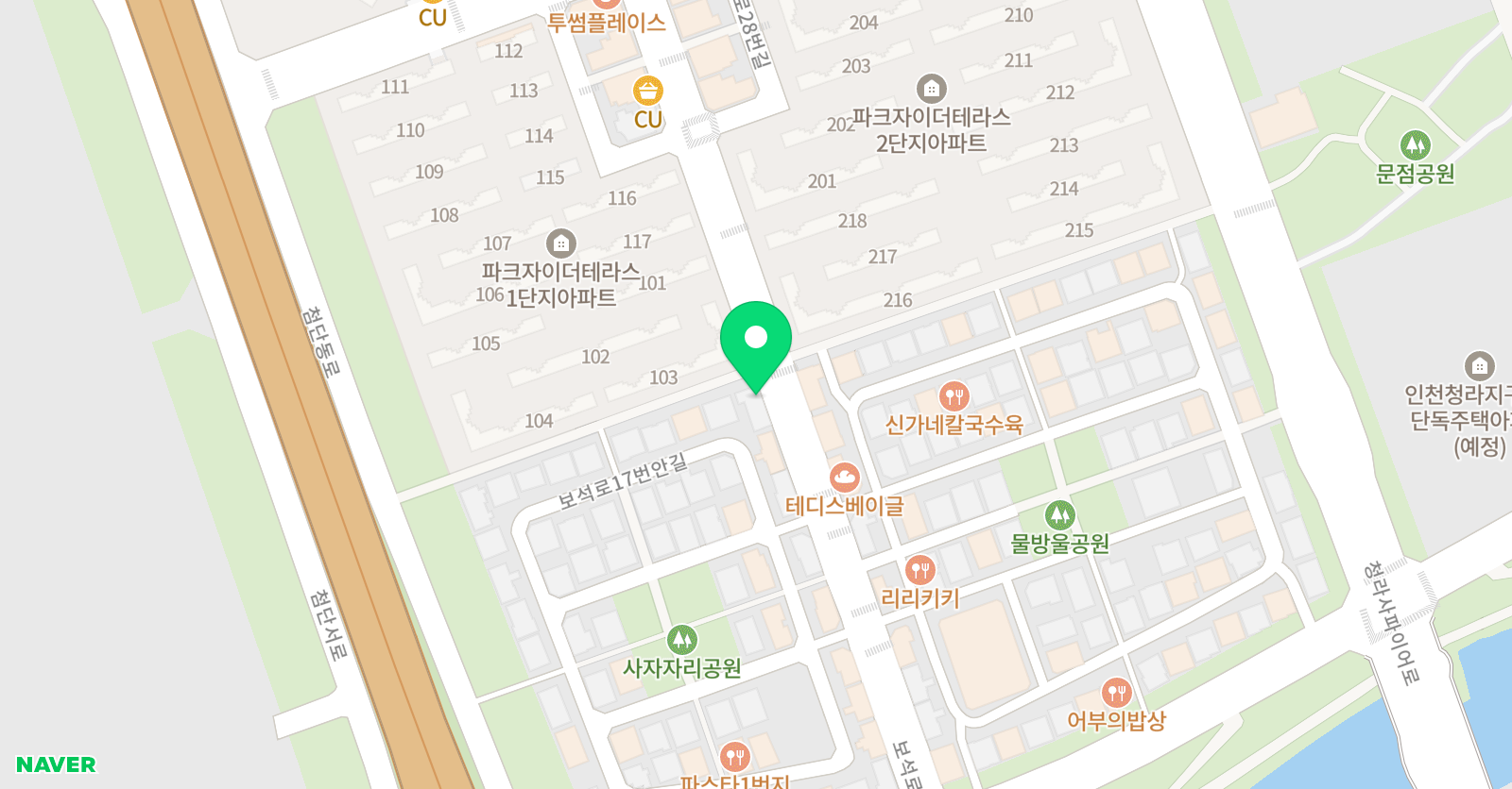 위즈에듀 학원 위치