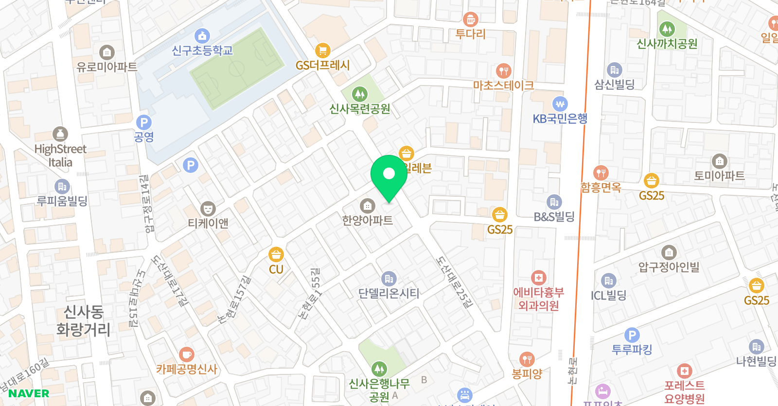 이데아 해외교육 위치