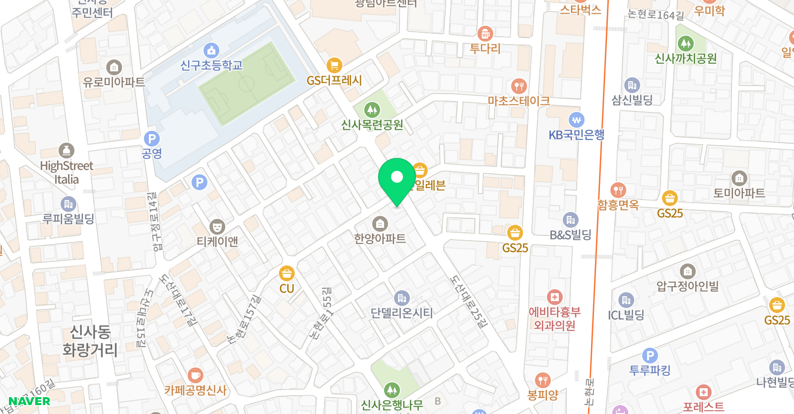 반디 학원 위치