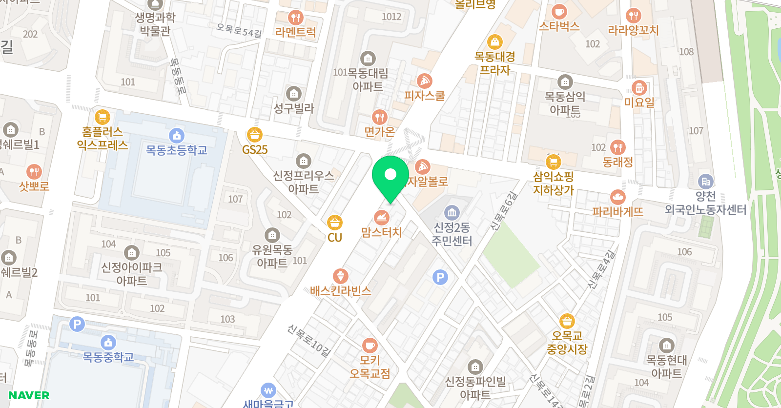 최상아카데미 위치