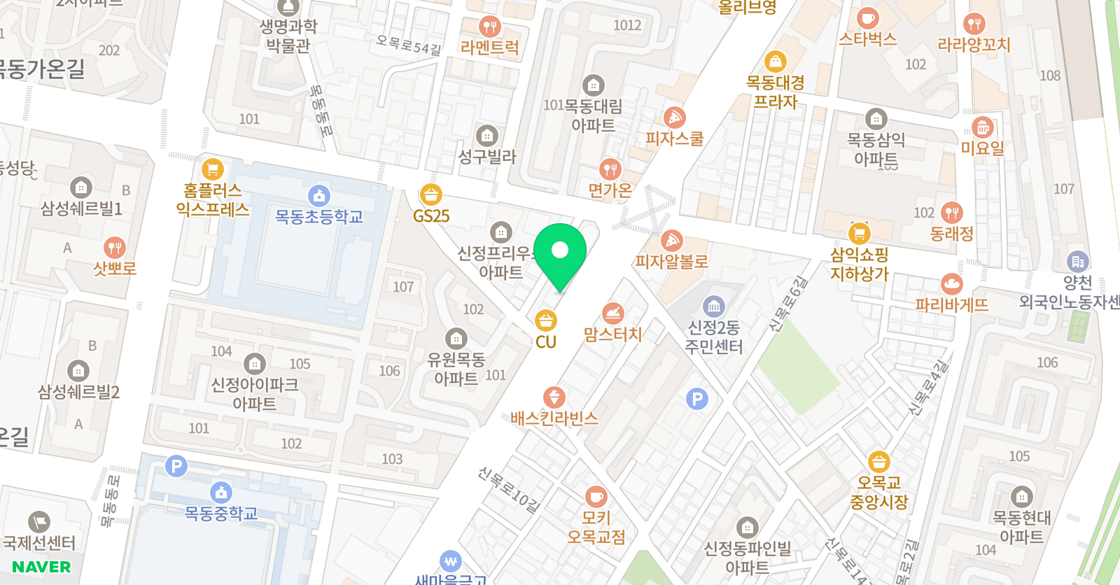 포스 수학학원 위치