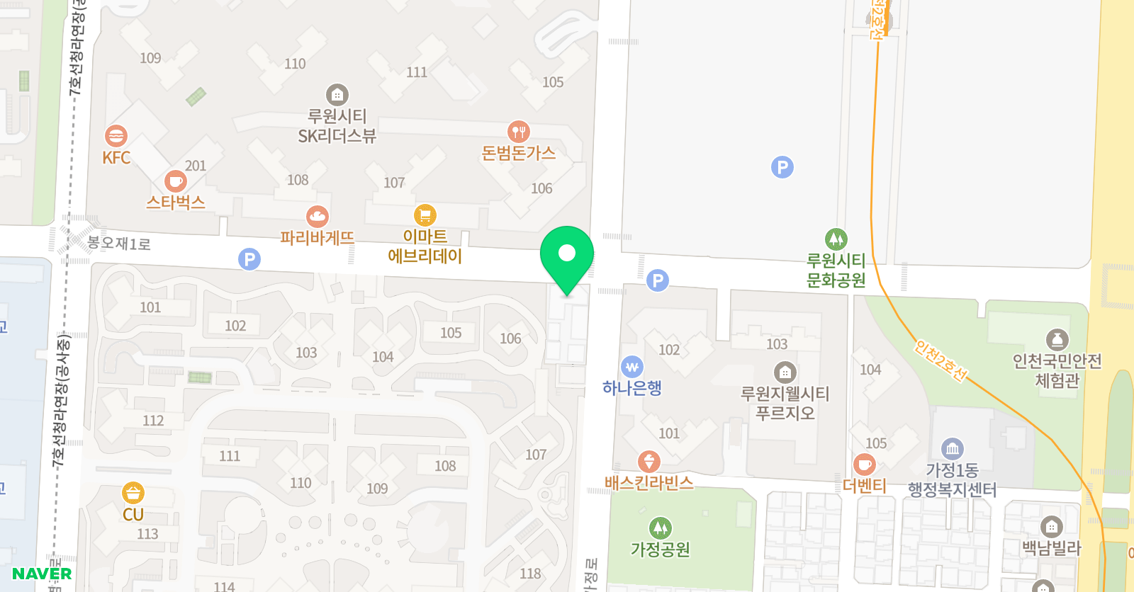 댄스랑요가랑 위치