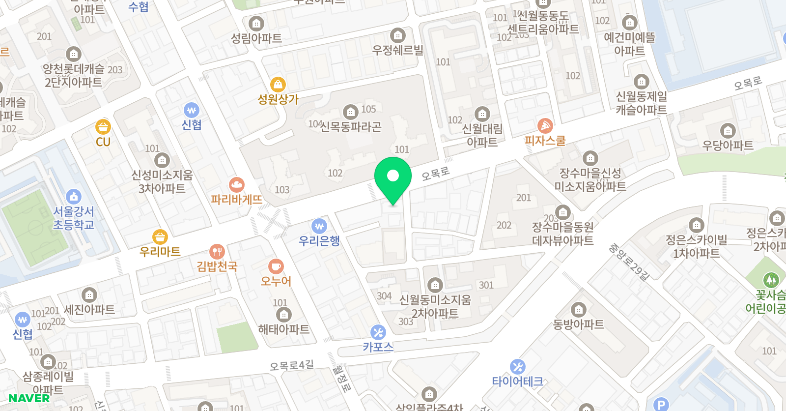 용인대엄지 태권도 엄지줄넘기클럽 위치