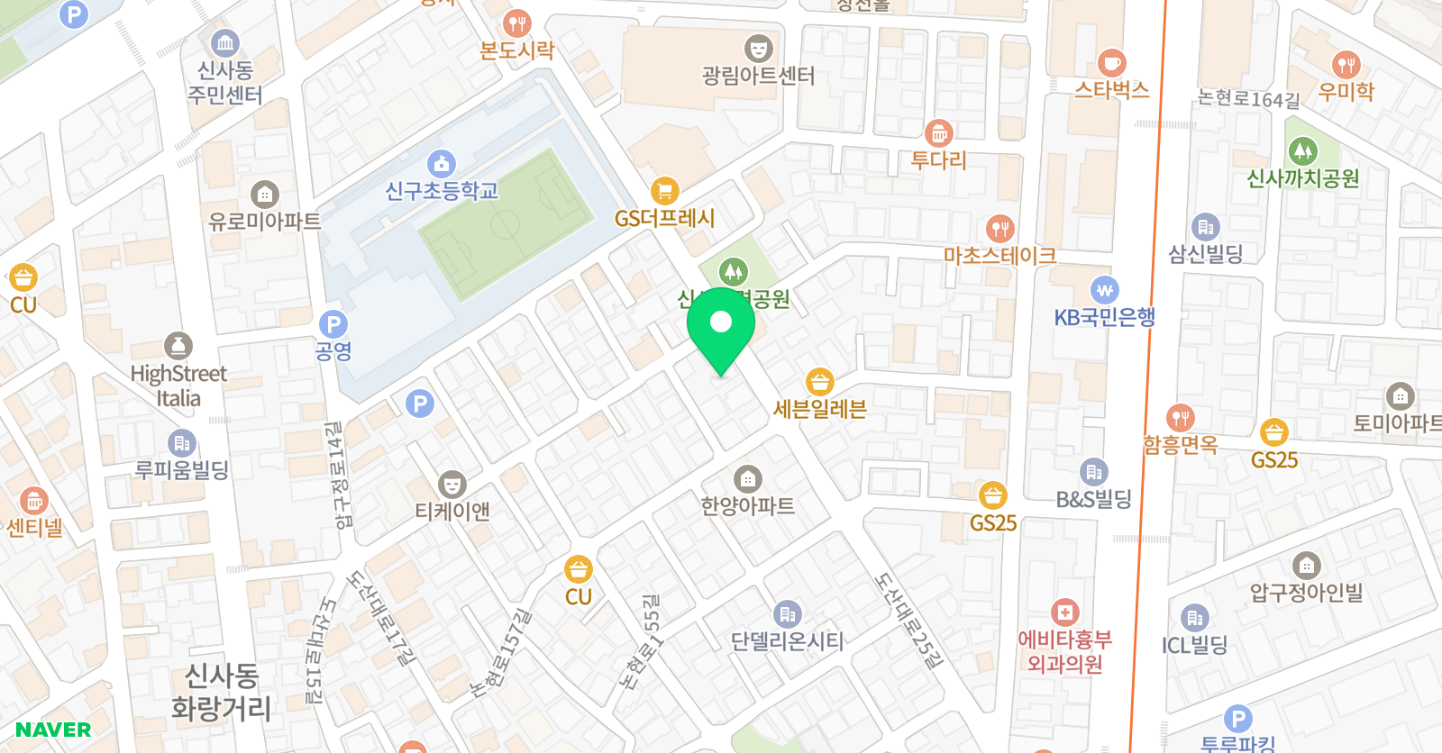 엘뮤 뮤직아카데미 위치
