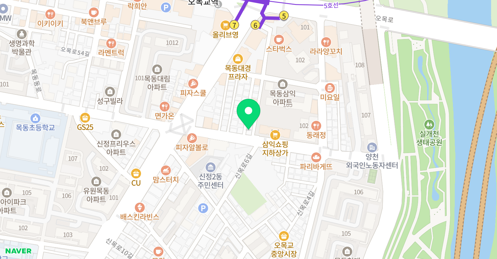 와이앤이클래식음악학원 위치