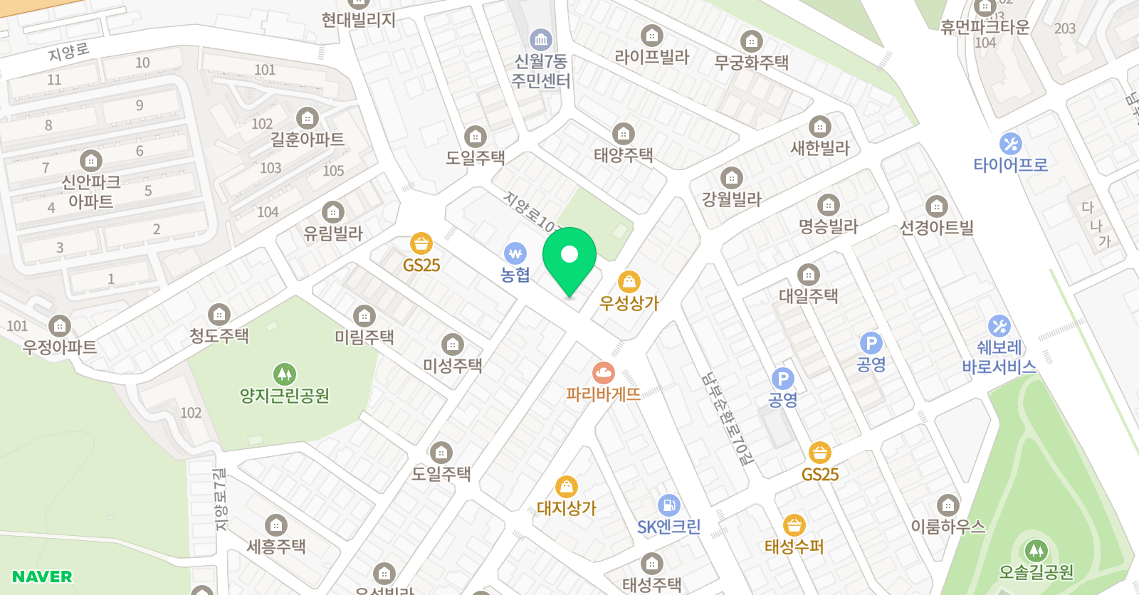참소리 음악학원 위치