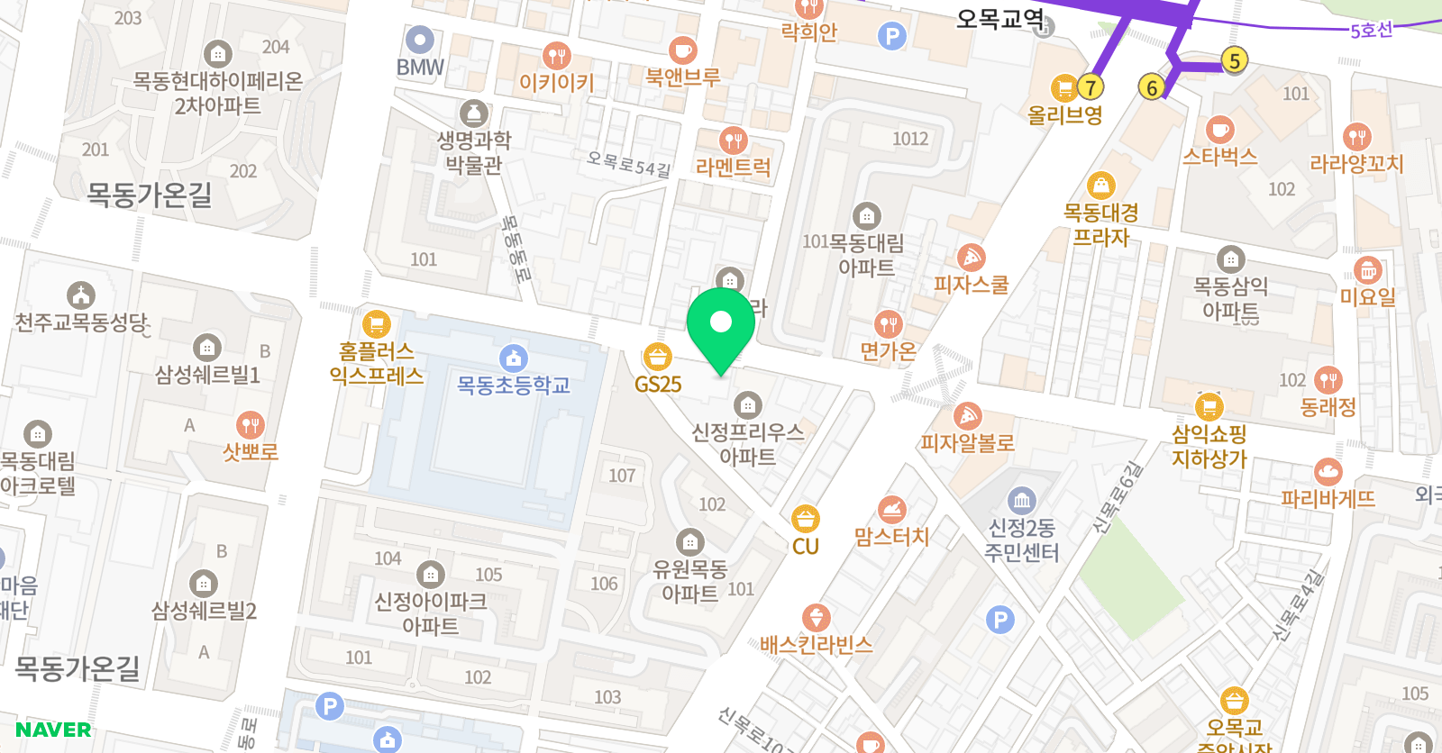 돌체 음악학원 위치