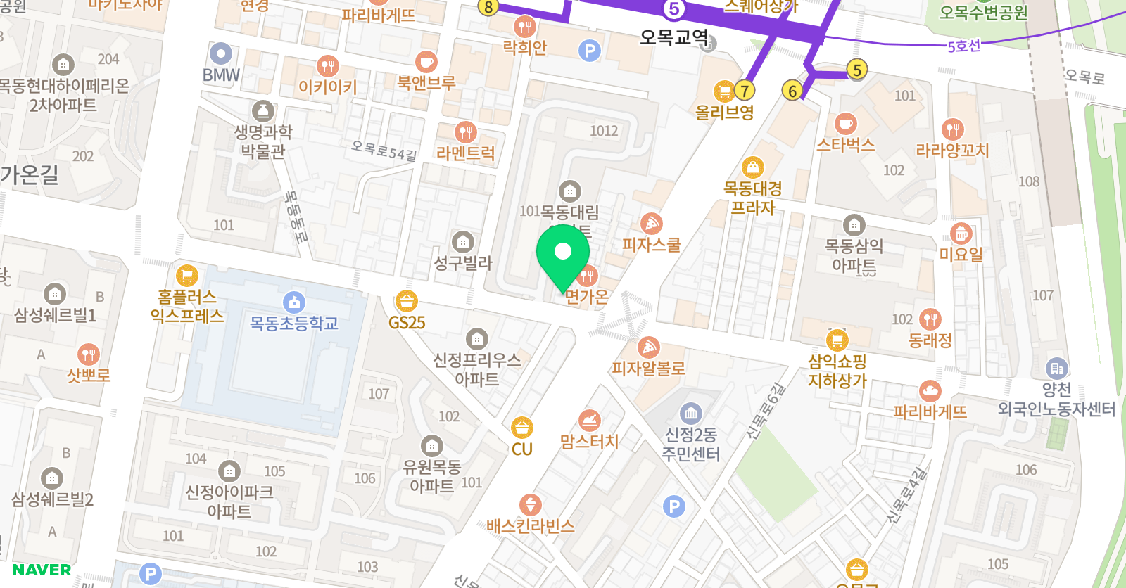 에스아트 영재미술학원 위치