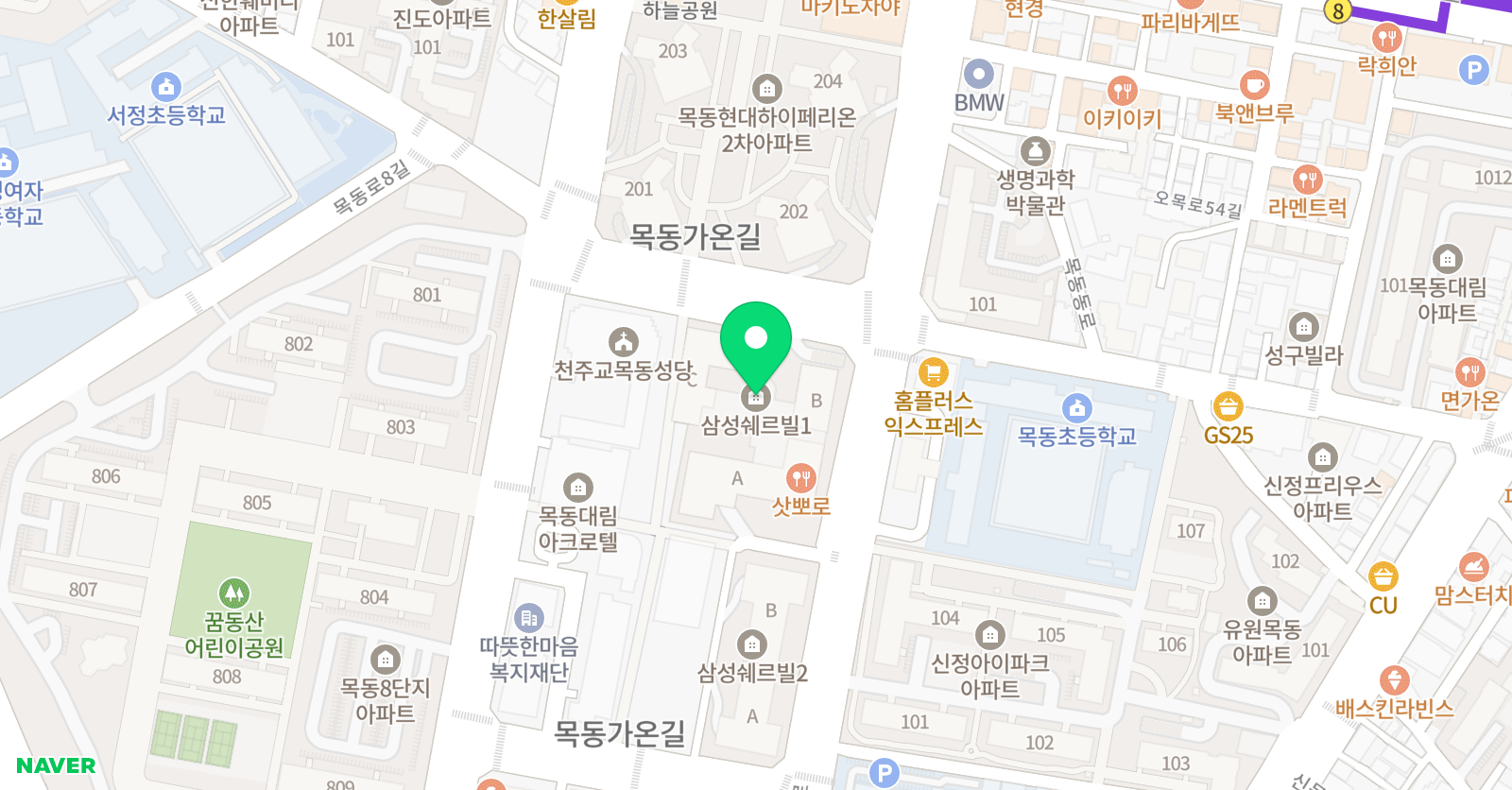 혜윰 독서논술 위치