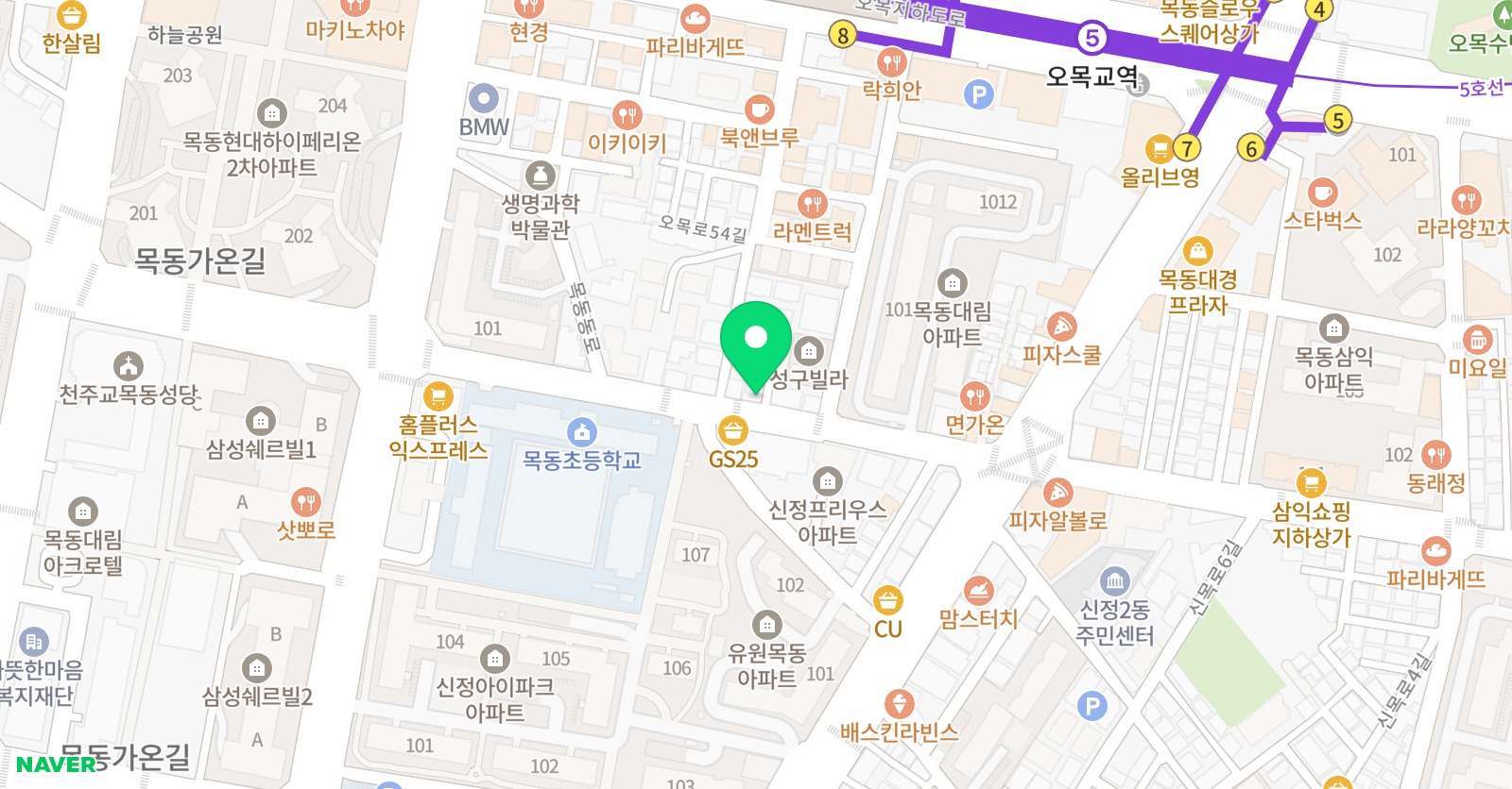 라팔레트 미술 위치