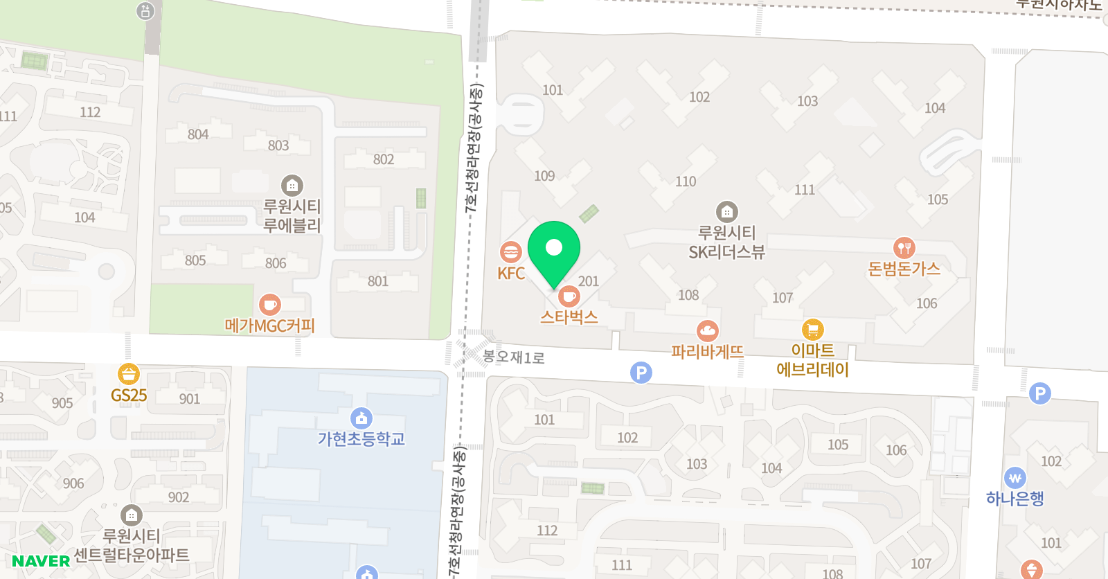 PremiumYBM 잉글루 어학원 2관 위치