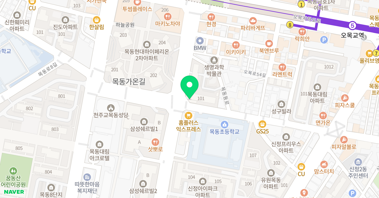 플레이팩토 목동초점 위치