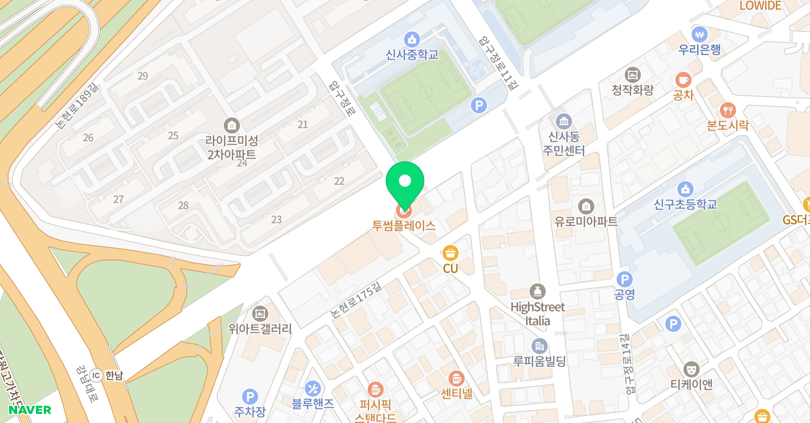 피아노블러바드뮤직스쿨 위치