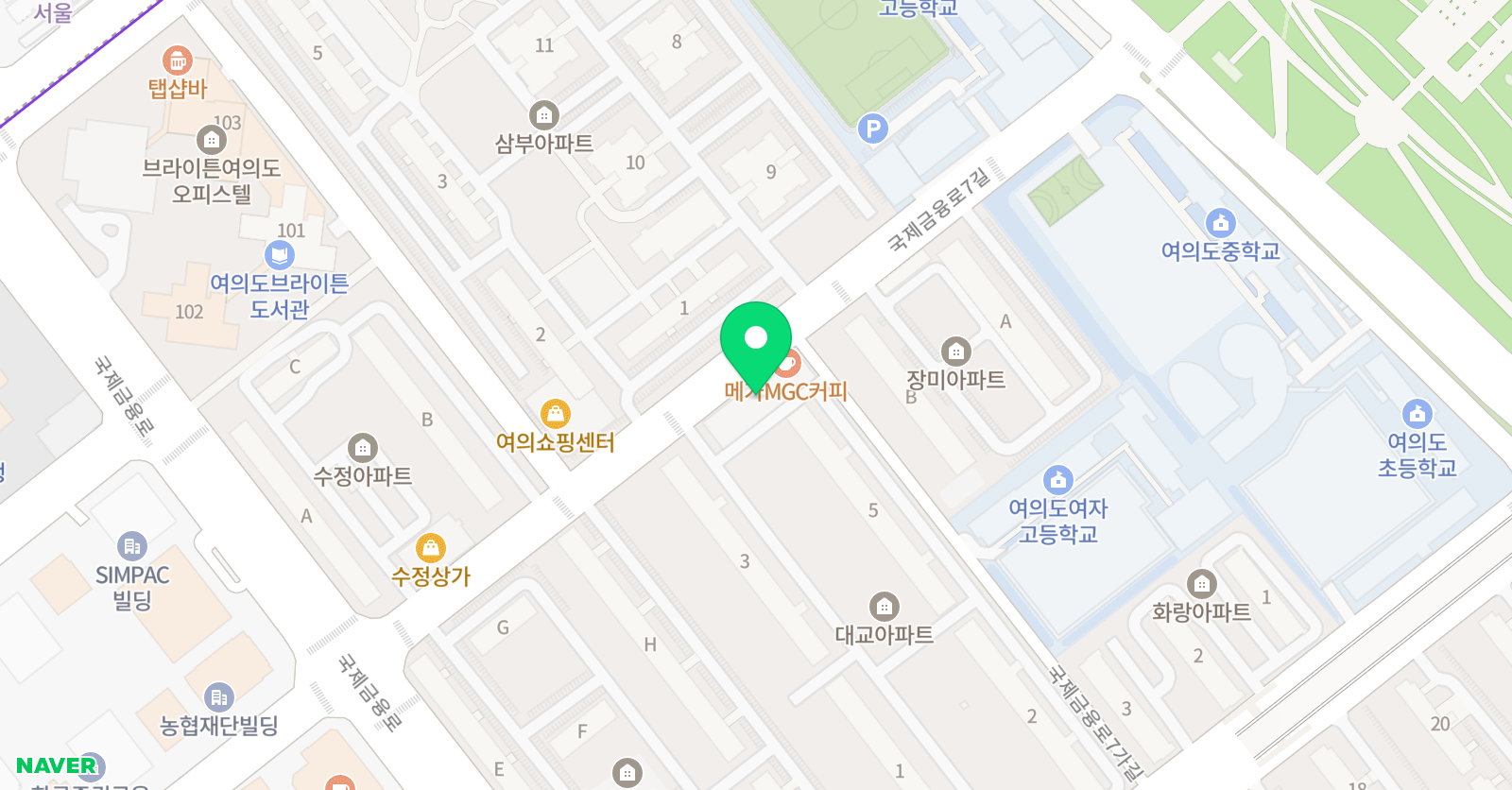 리드101 여의도점 위치