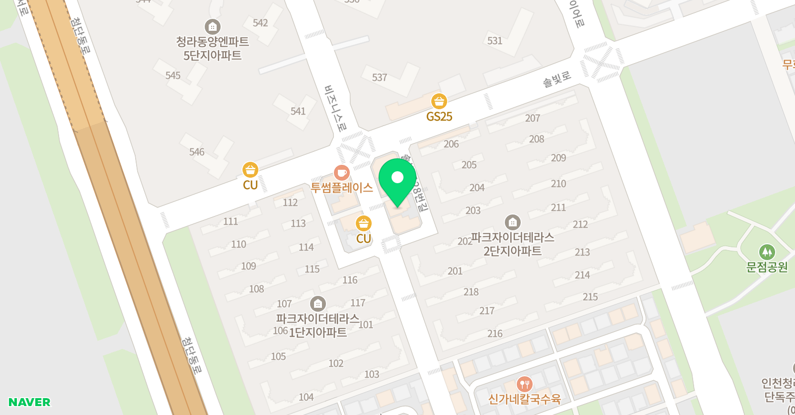 특히 수학전문학원 위치