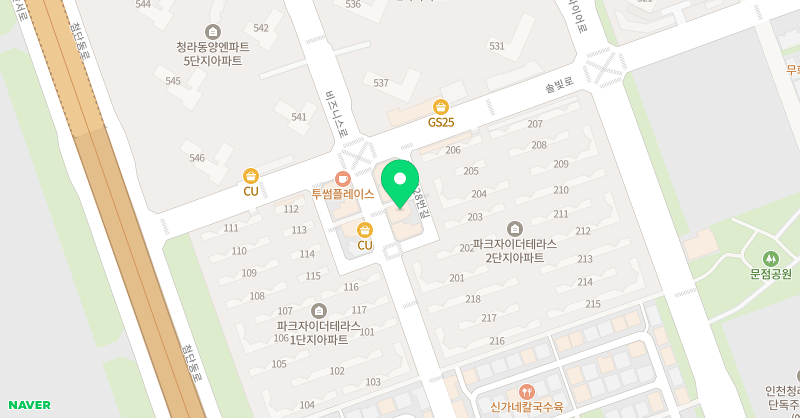 꿈선율음악학원 위치
