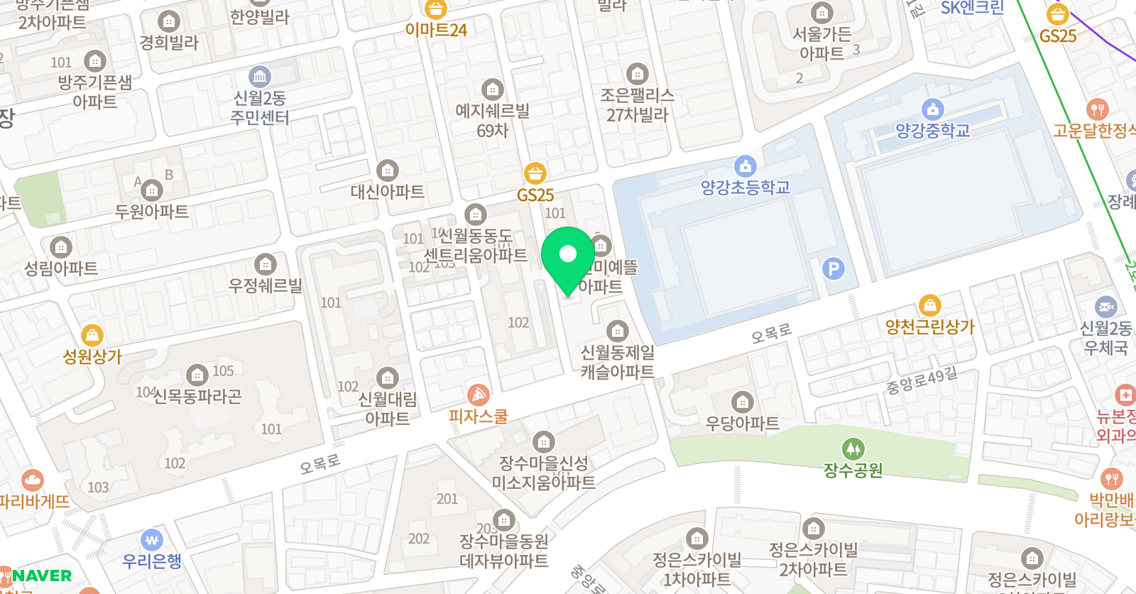 홍대 미술 위치