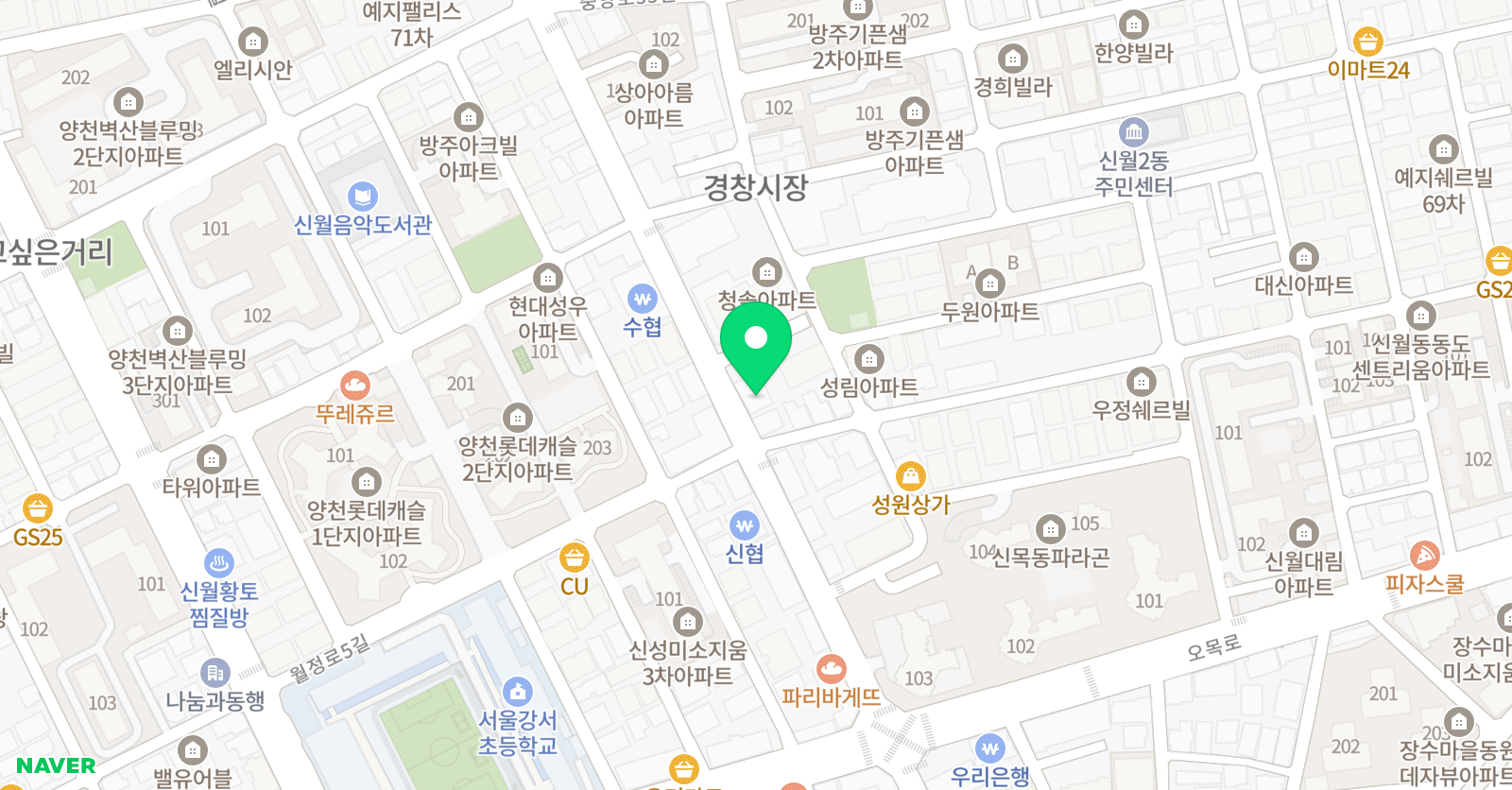 큰꿈 수학 위치
