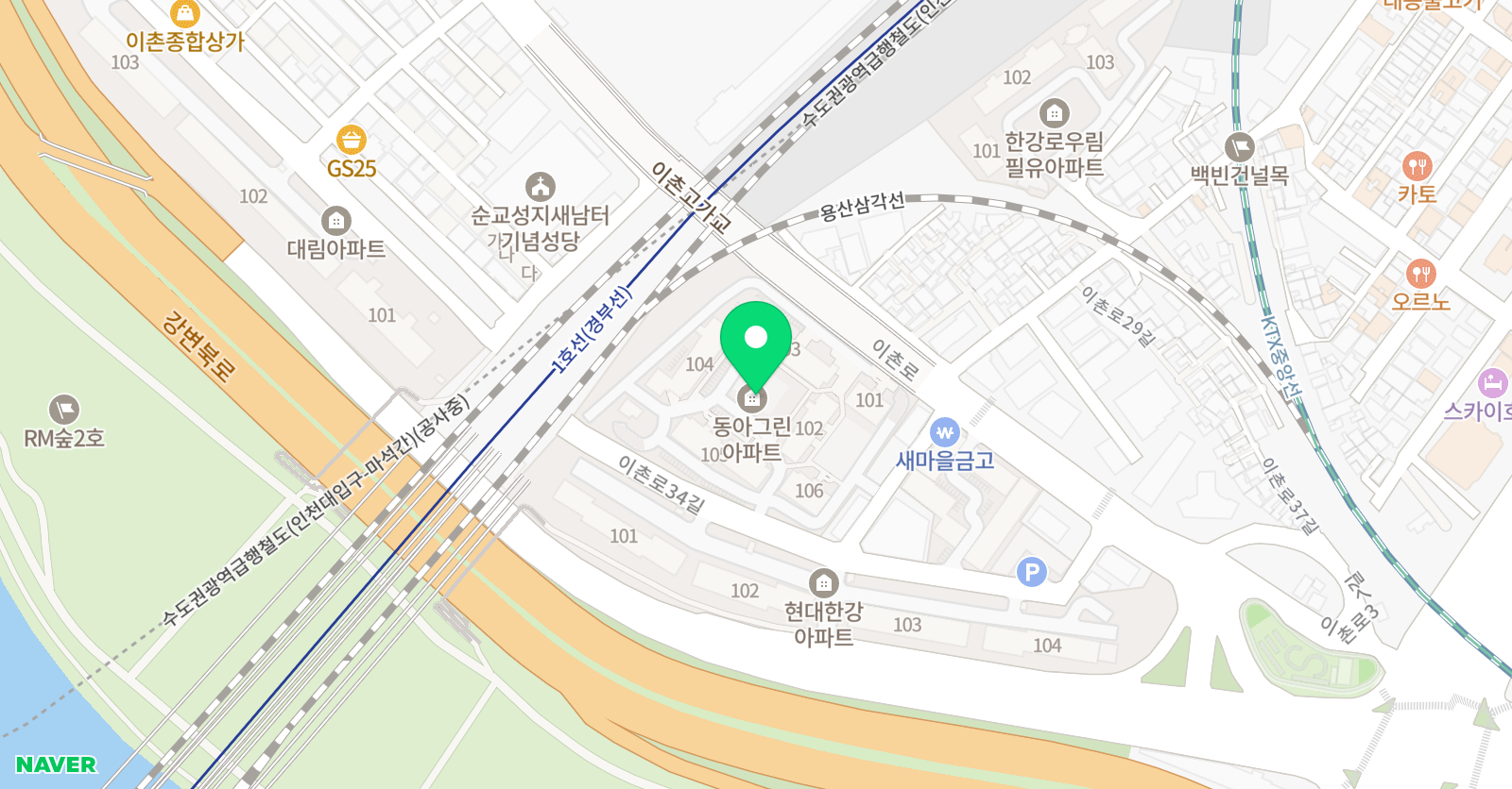 아트코키즈 스튜디오 위치