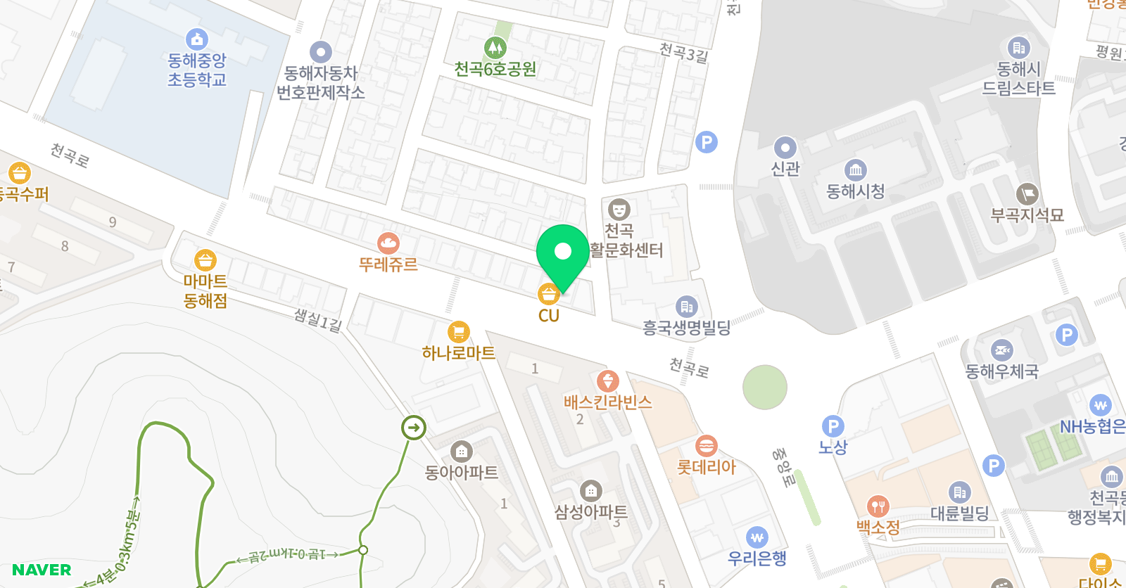 이에스 영어학원 위치