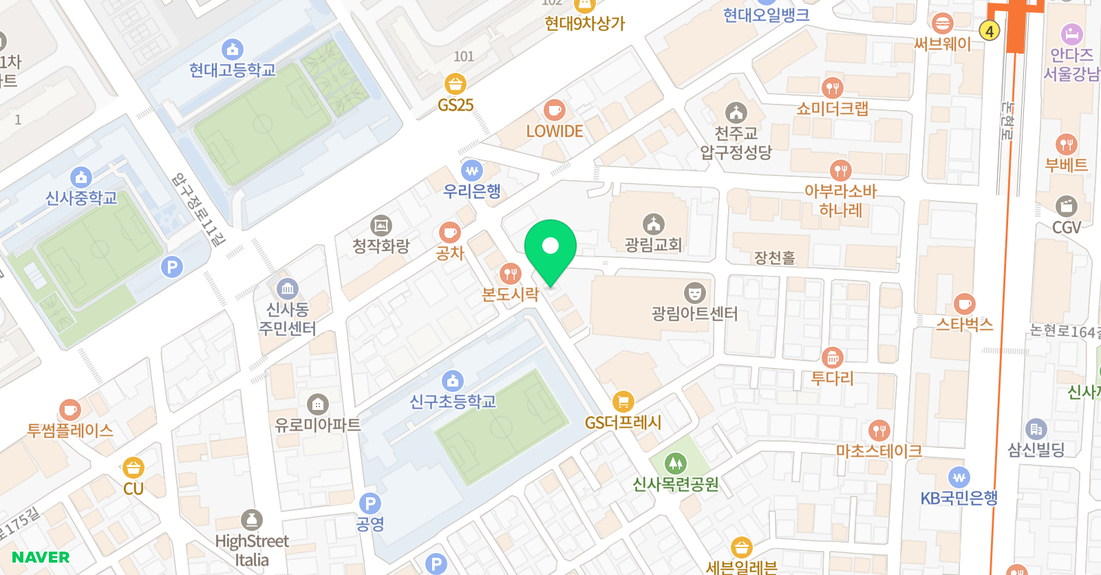 피아노의숲 위치