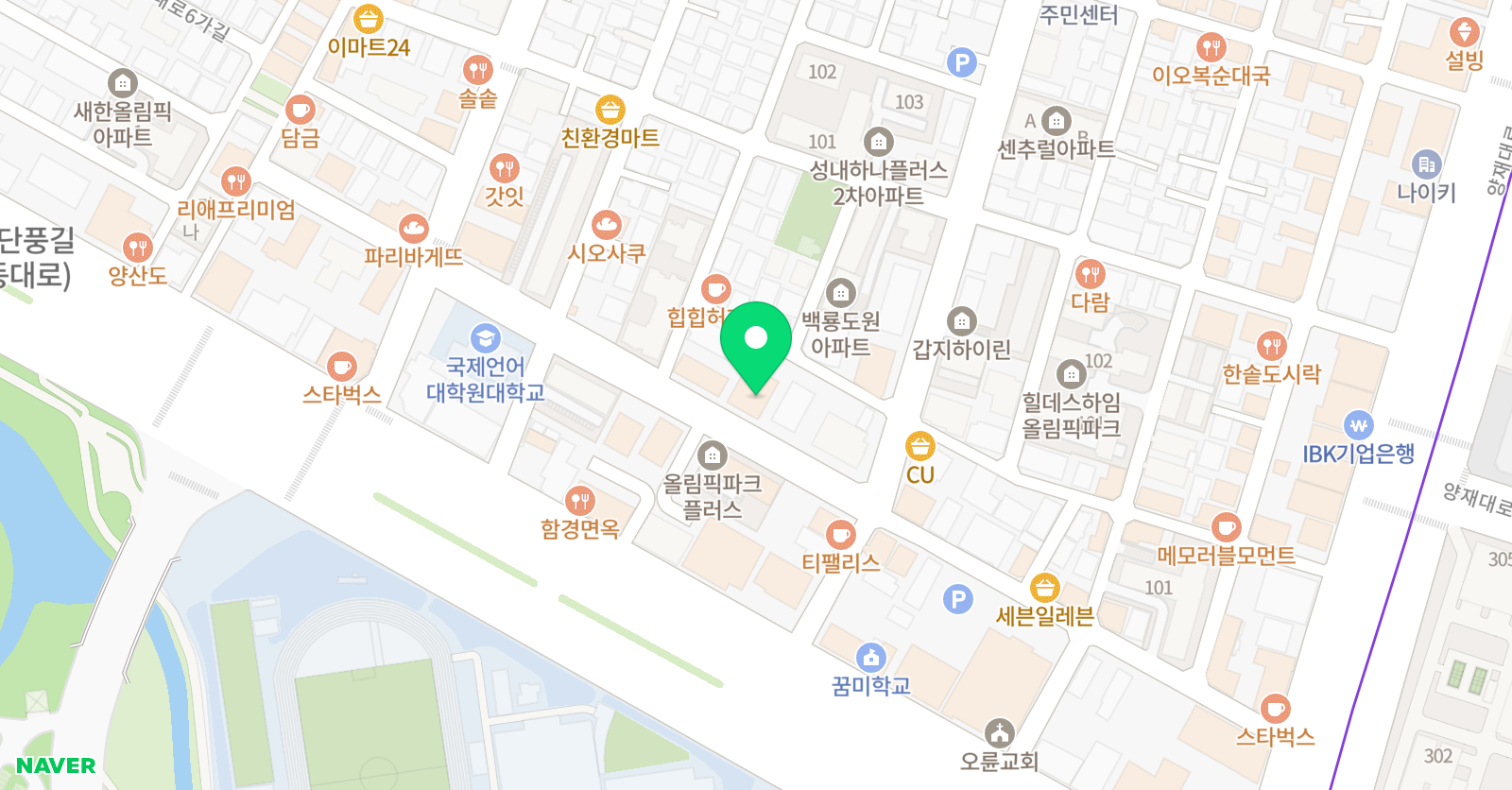 키즈토피아 어린이수영장 위치