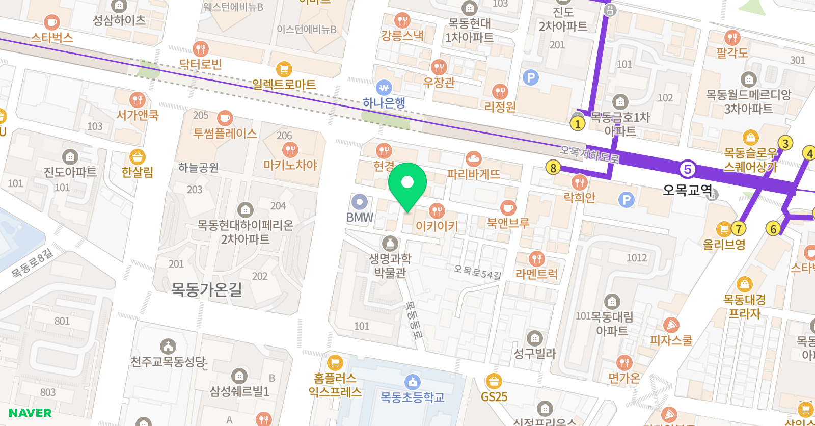 리드인 뿌리 국어논술학원 센트럴점 위치