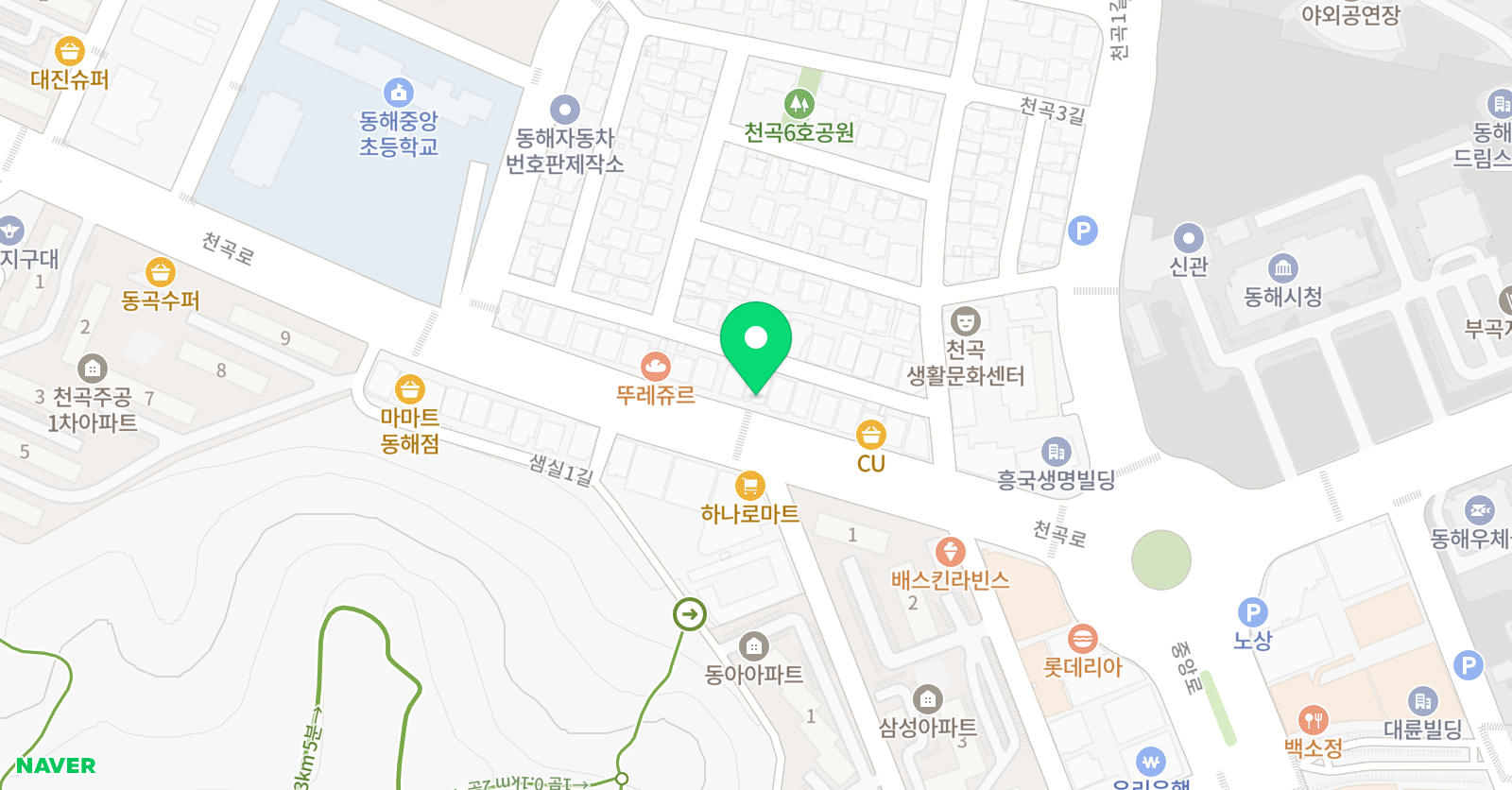 홍익아르스 입시미술학원 위치
