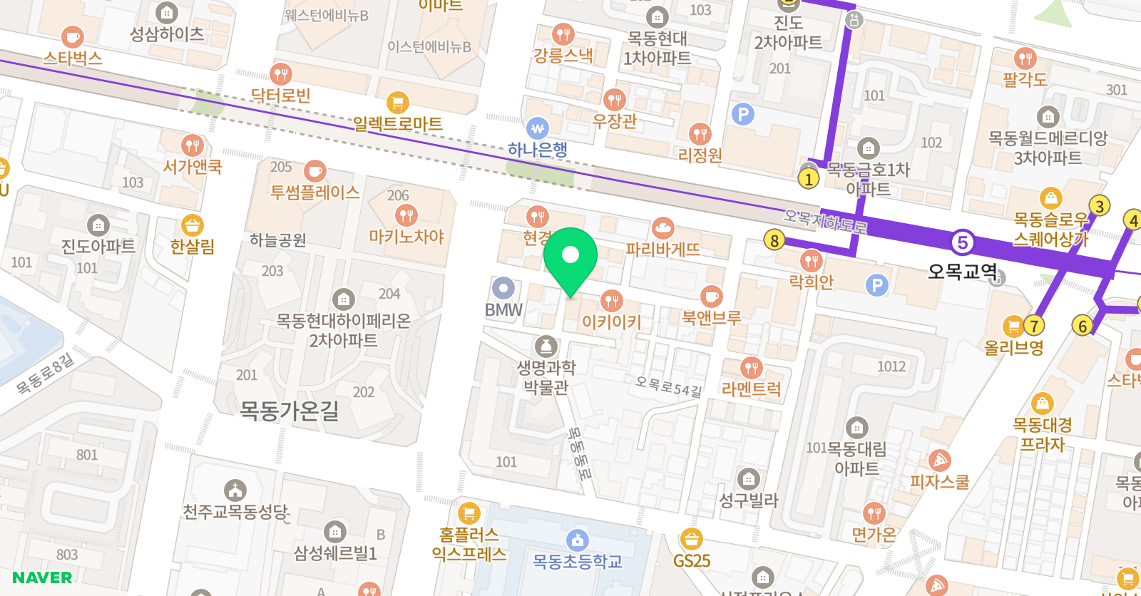 포텐 학원 위치