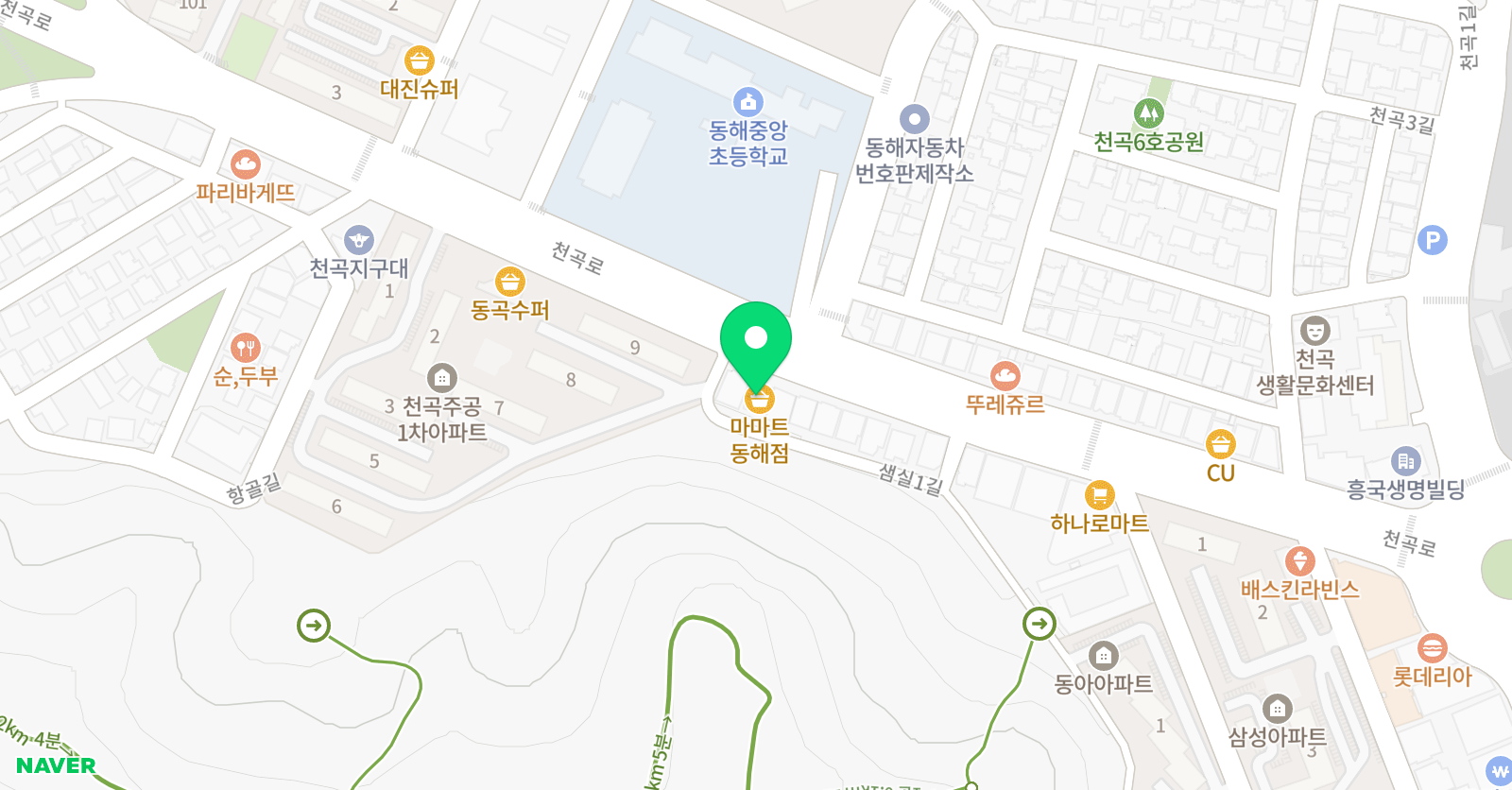 리드앤톡 영어학원 위치