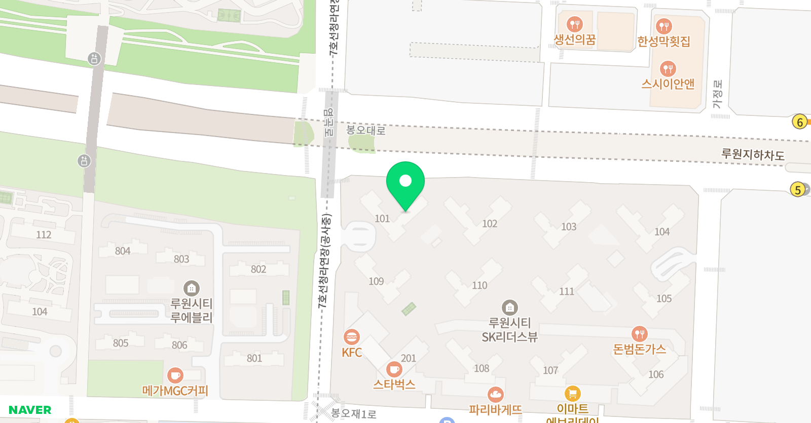 케이제이 잉글리쉬 위치