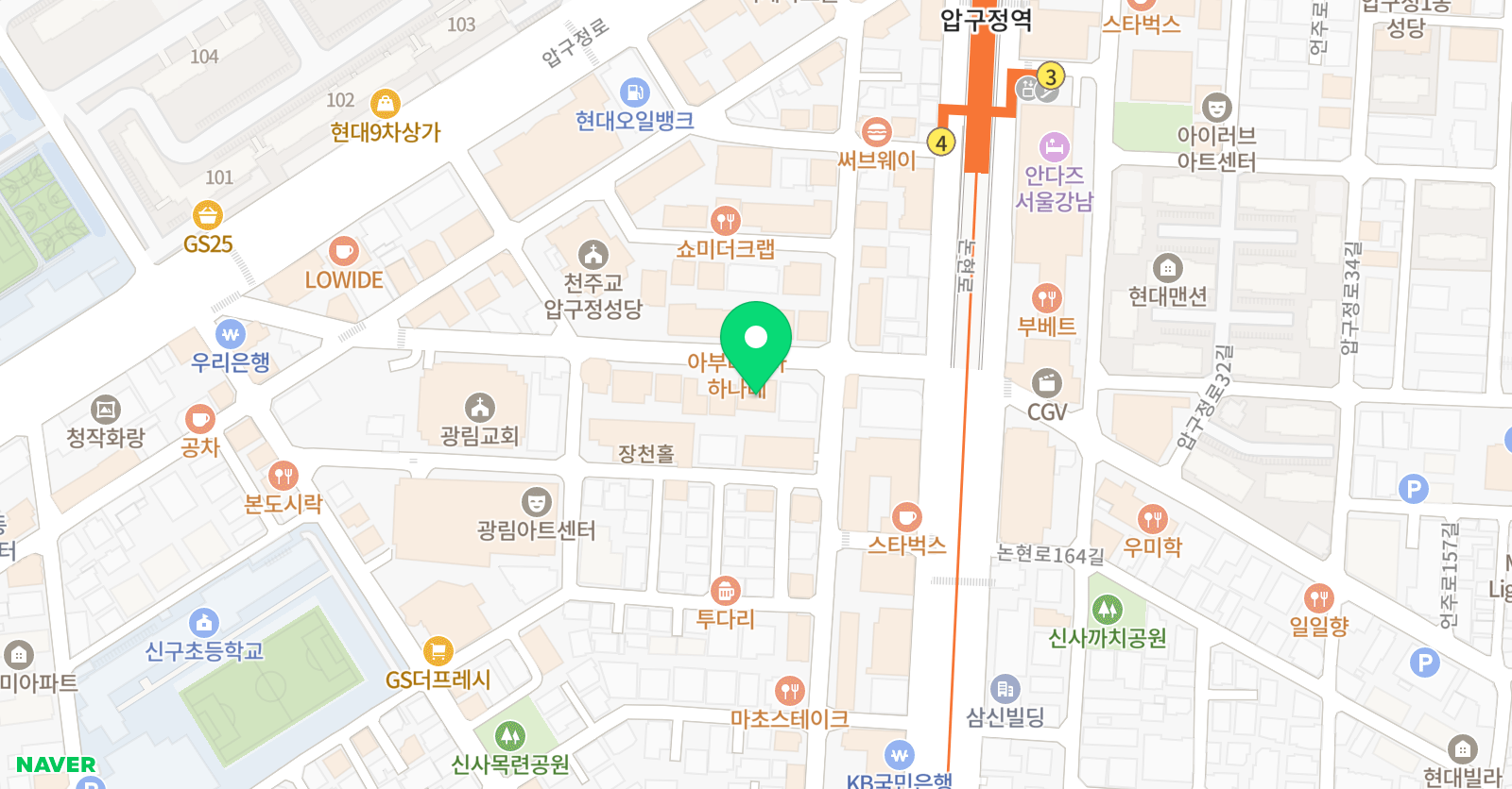 (주) 발레베리떼 위치