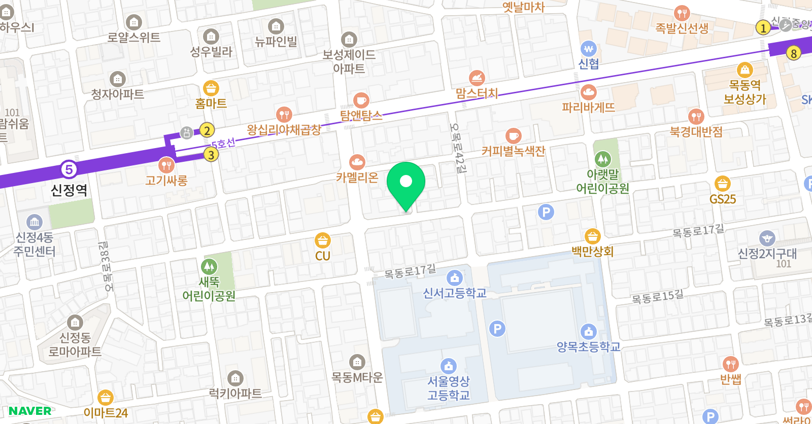 푸르넷 공부방 위치