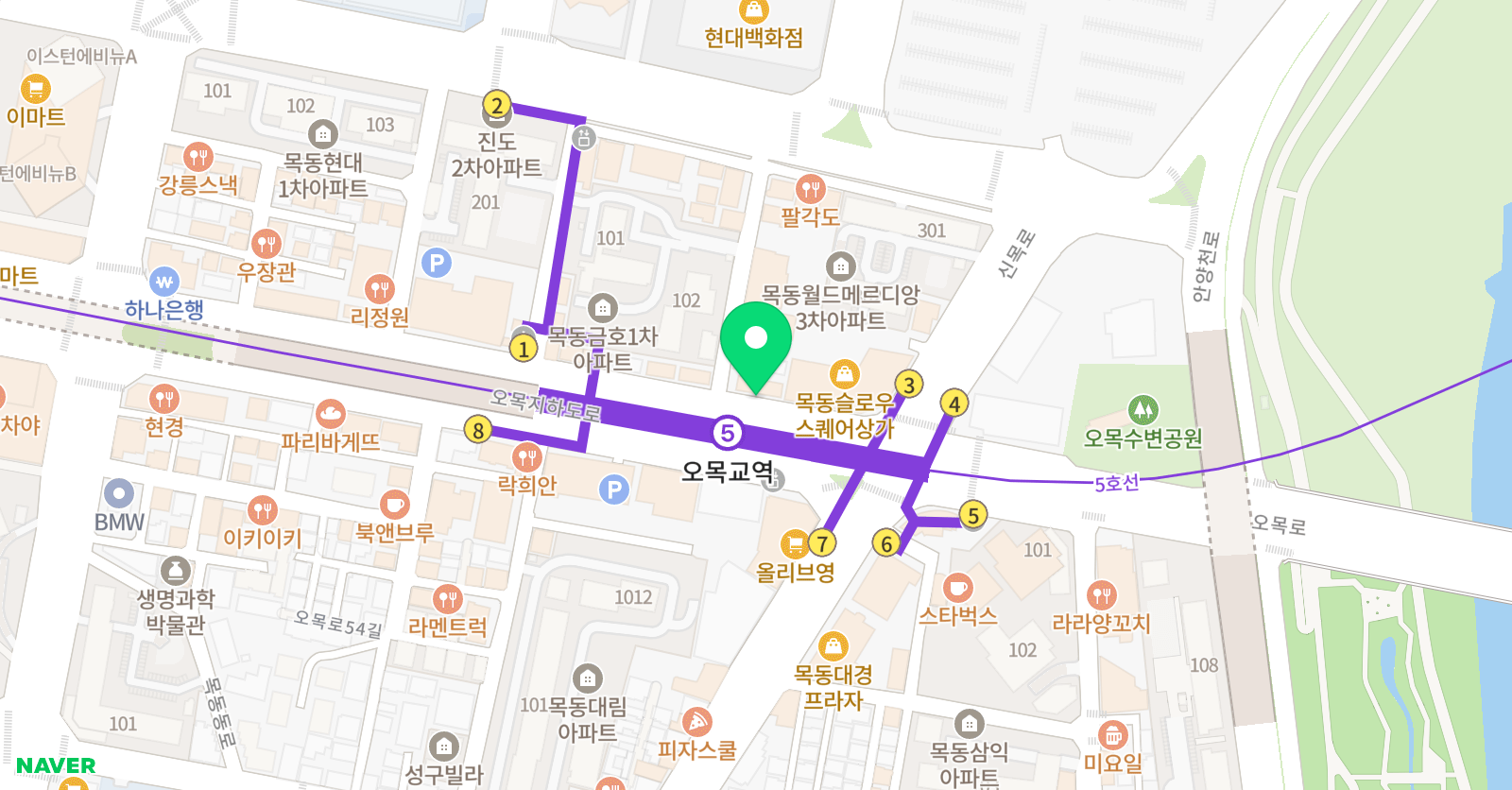 SNS 실용음악학원 위치