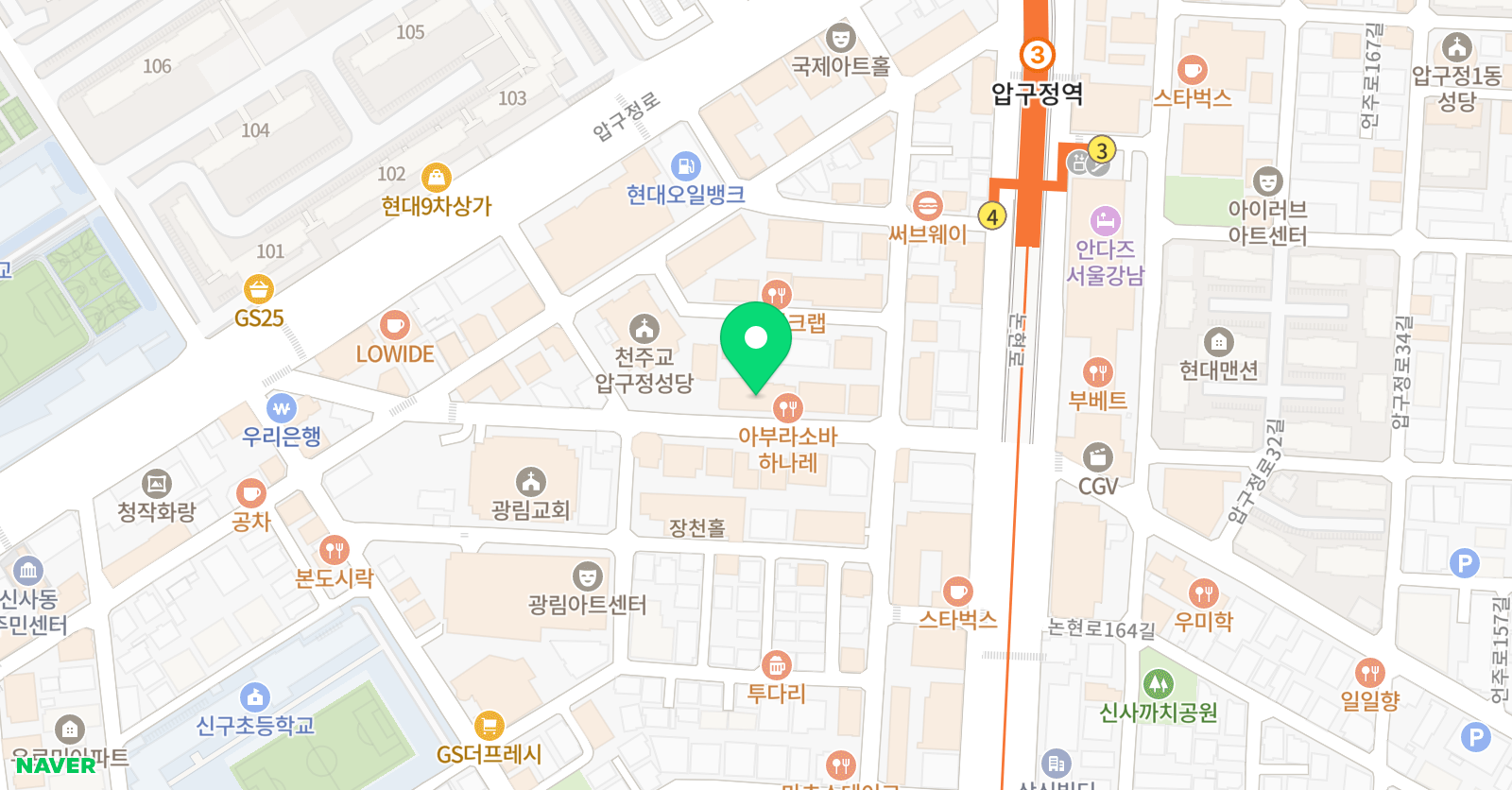 메타코드M 위치
