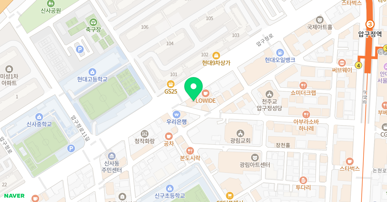 SSTC 야구아카데미 위치