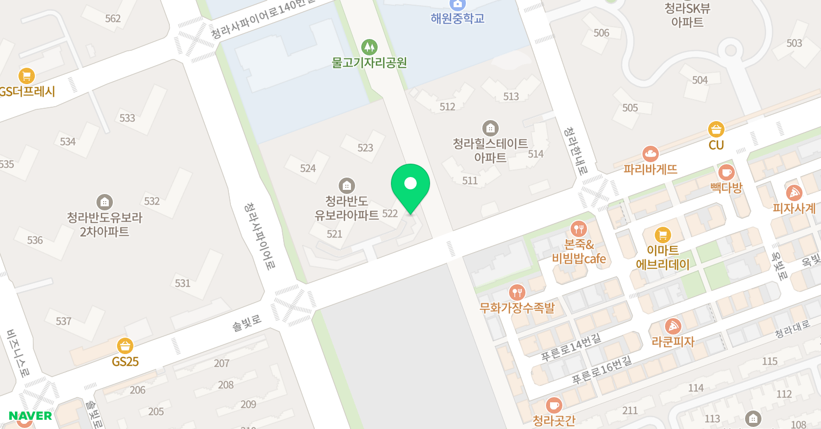 오늘도 피아노음악교습소 위치