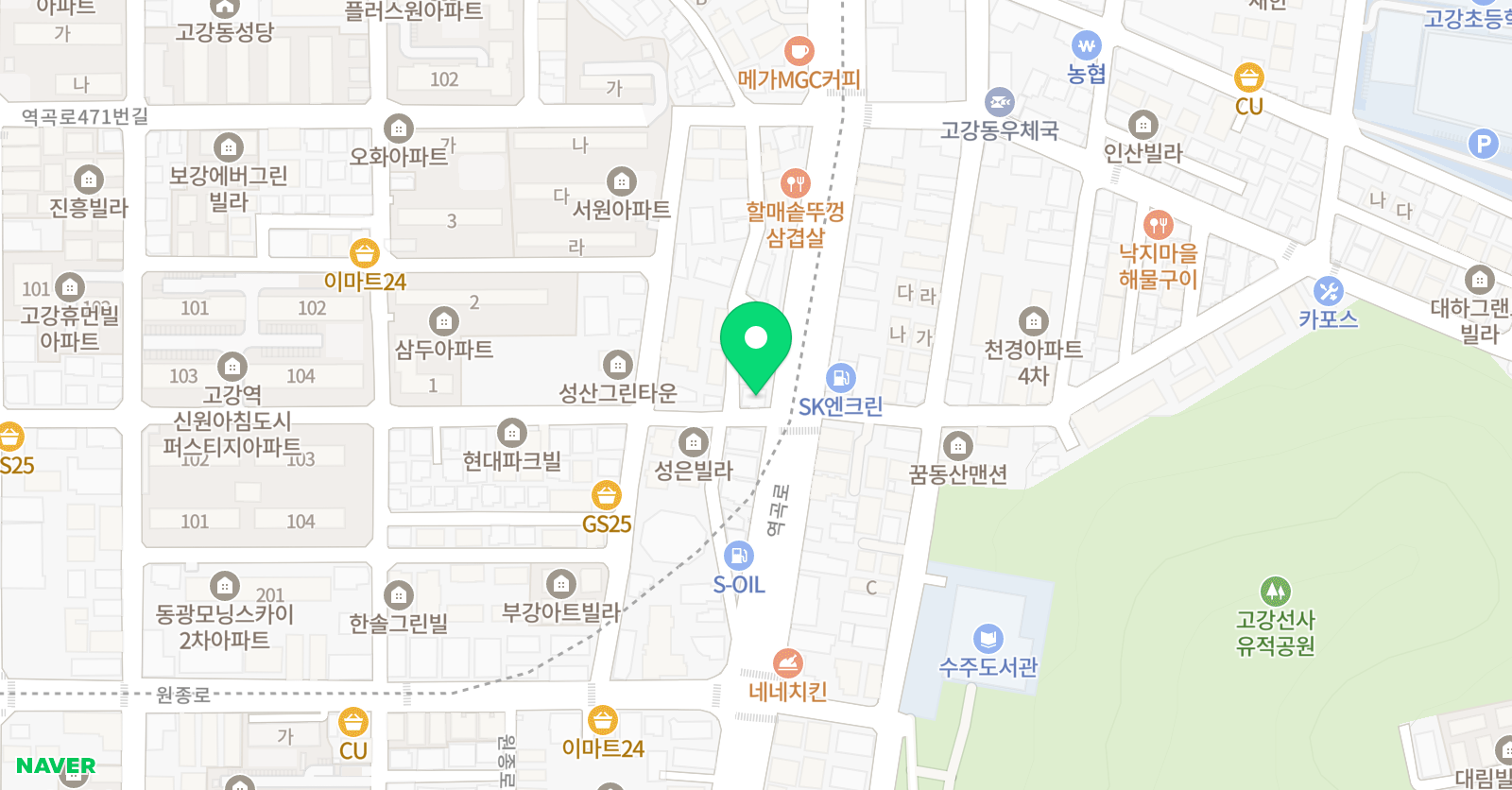 클라비스 음악학원 위치
