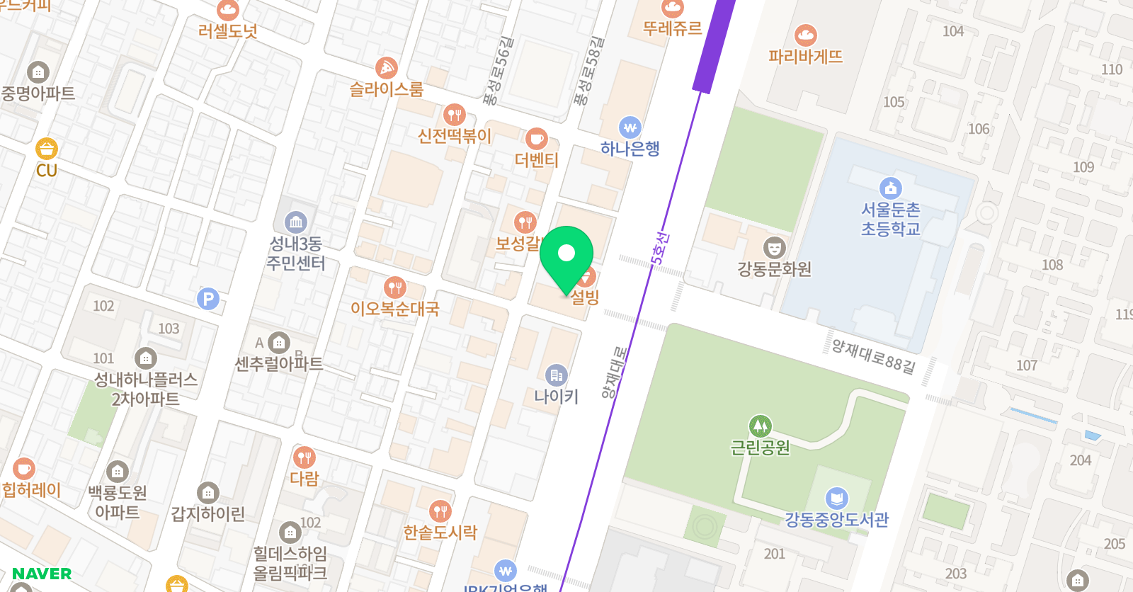 2호선 수학 위치