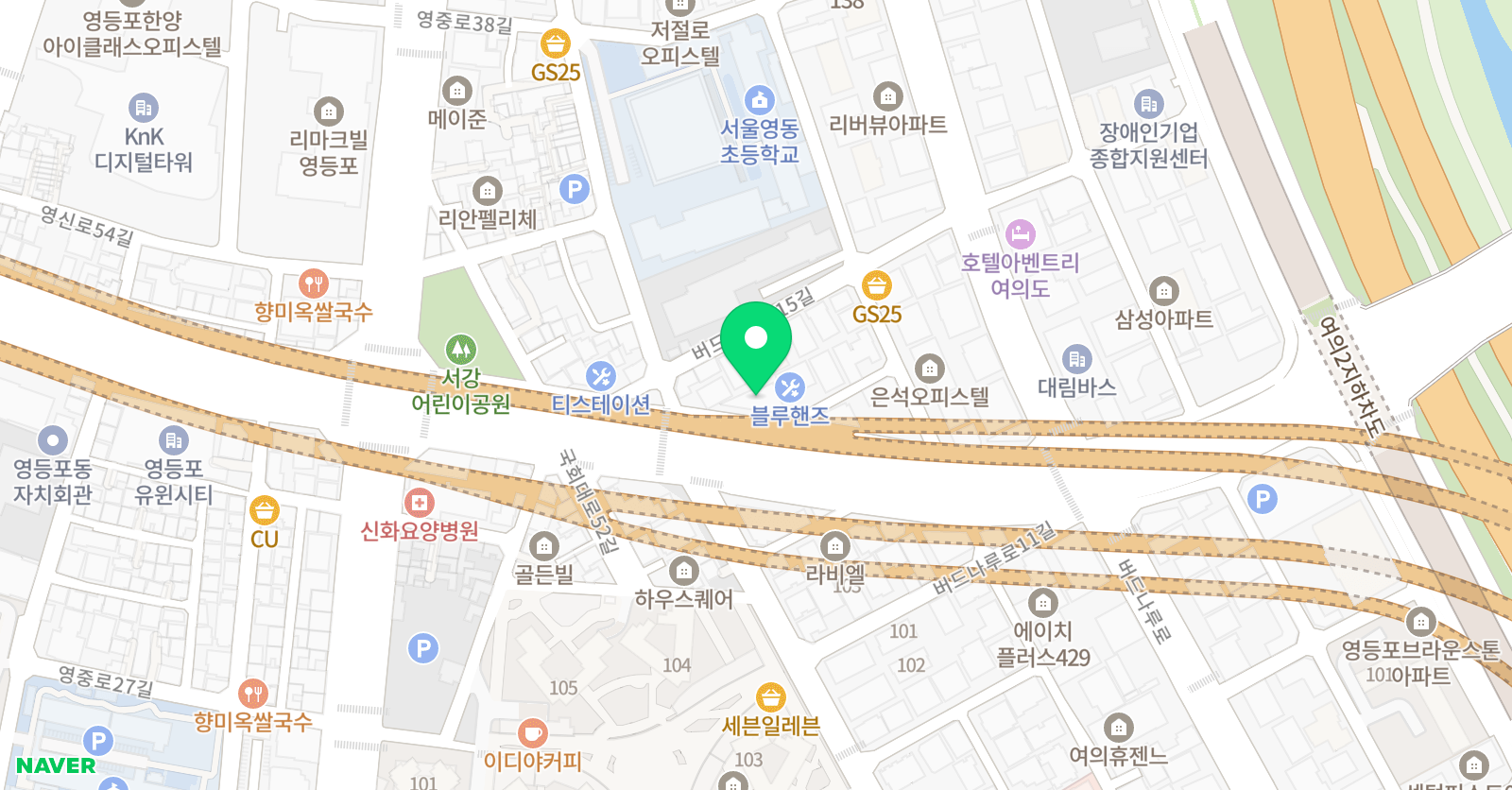 엘리 영어학원 위치