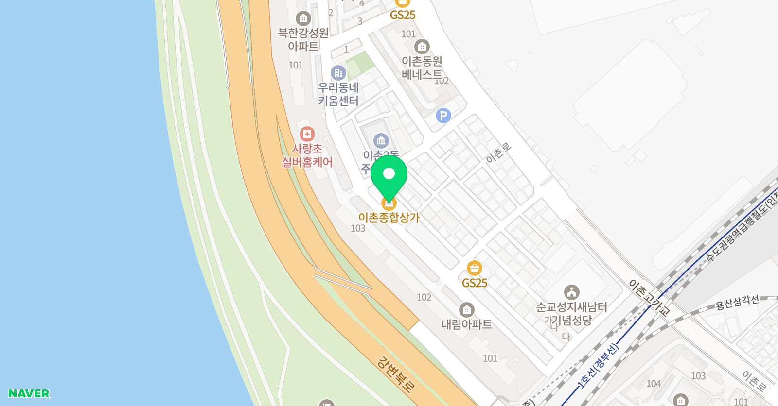 디엠에스 영어수학학원 위치