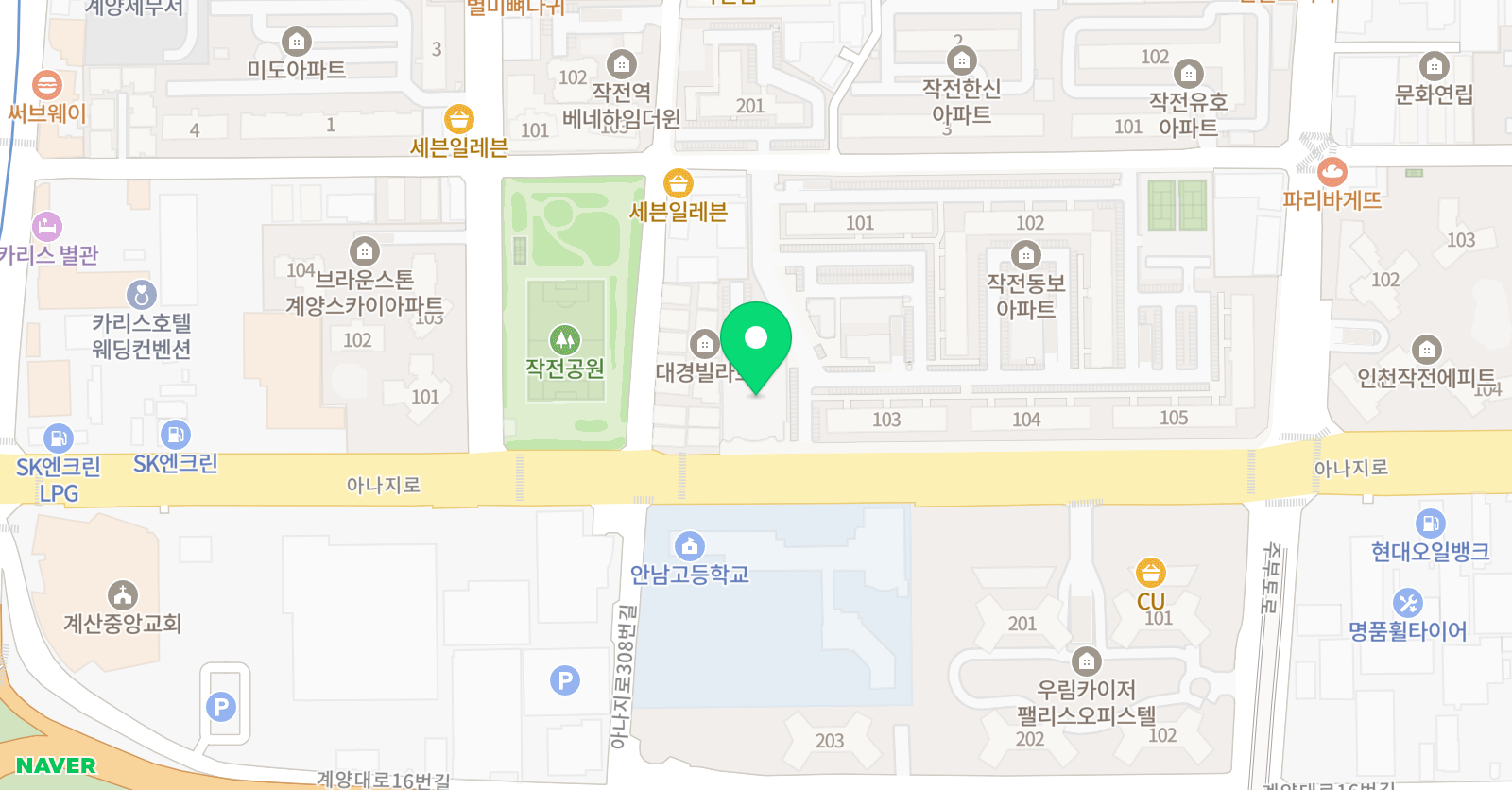 비바체 음악학원 위치