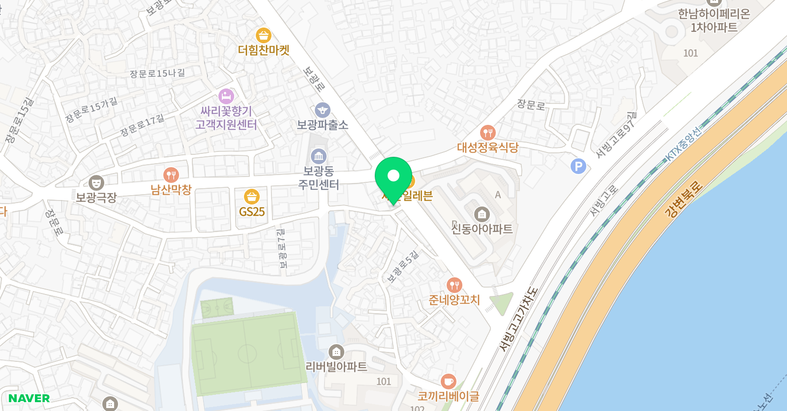 플라톤아카데미 보광 독서논술교습소 위치
