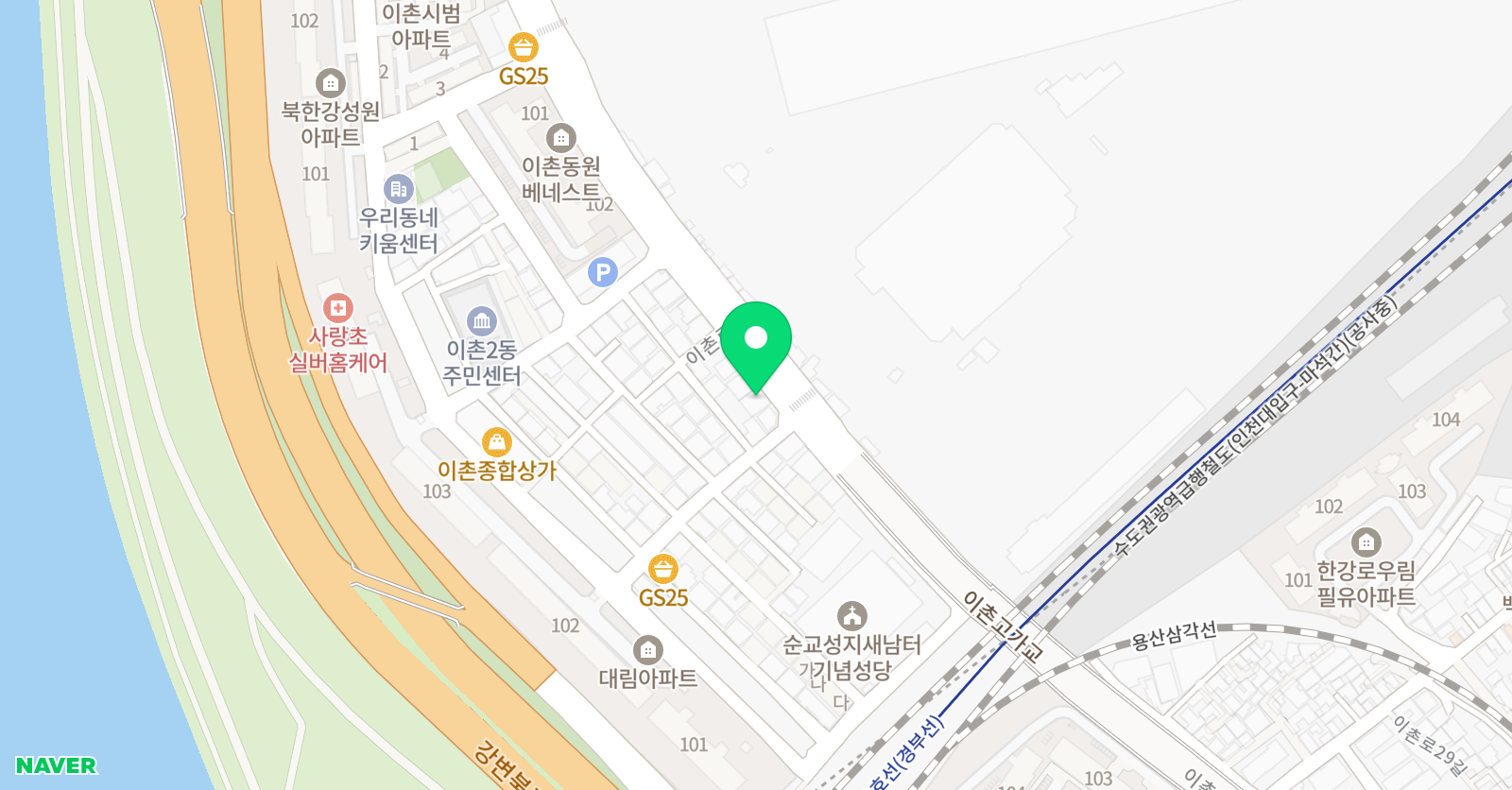 탑브레인 학원 위치