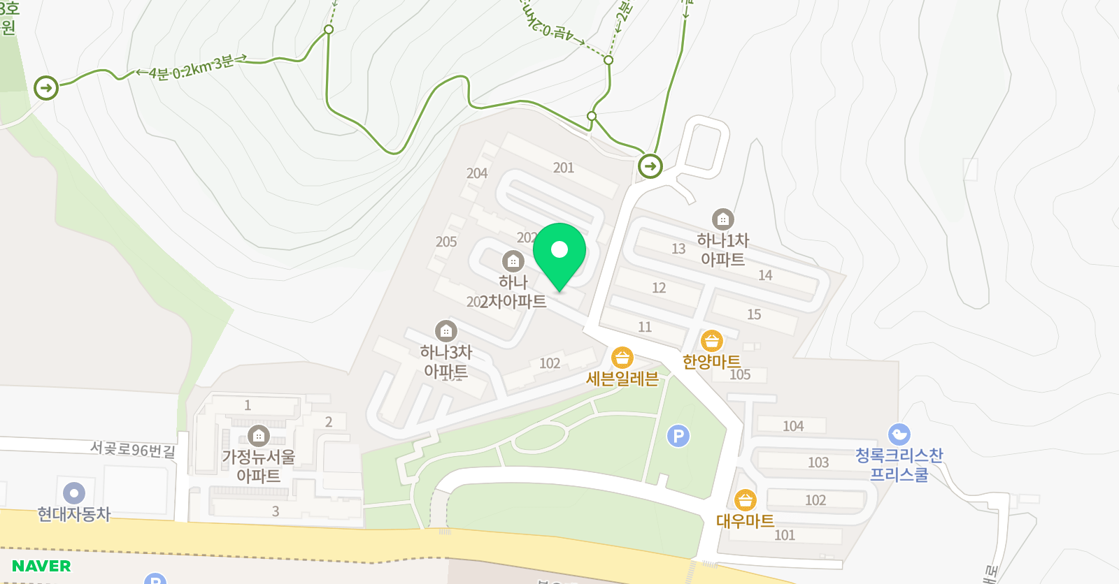 루원 태권스쿨 줄넘기스포츠클럽 위치