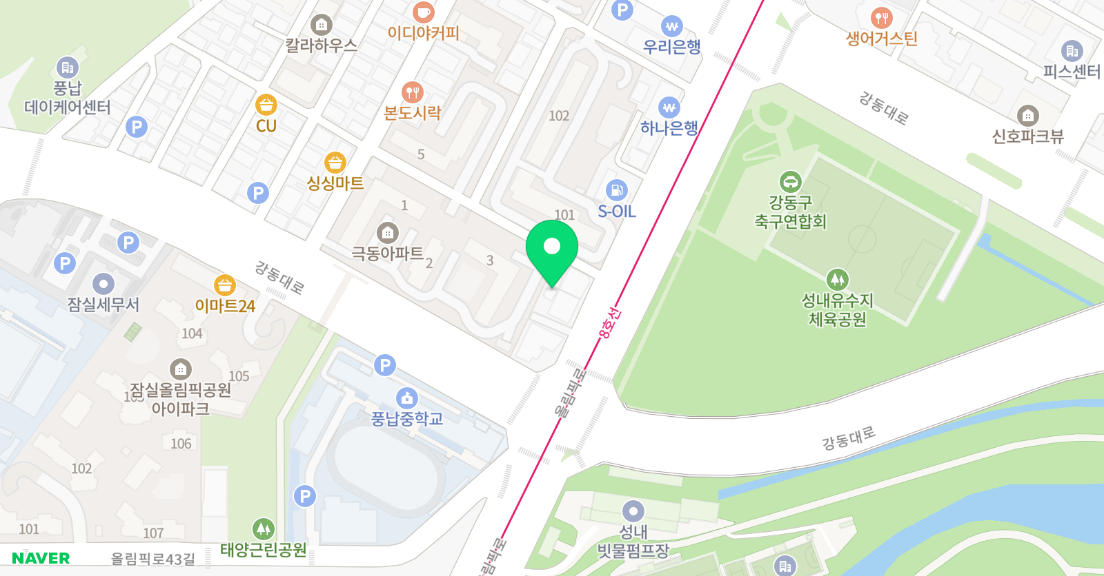 GKI 어학원 위치