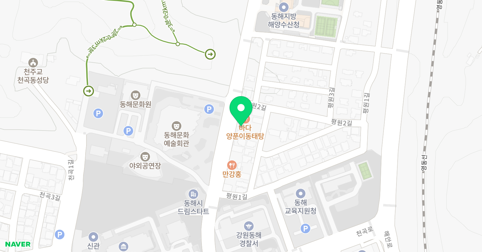 꿈그린 미술학원 위치